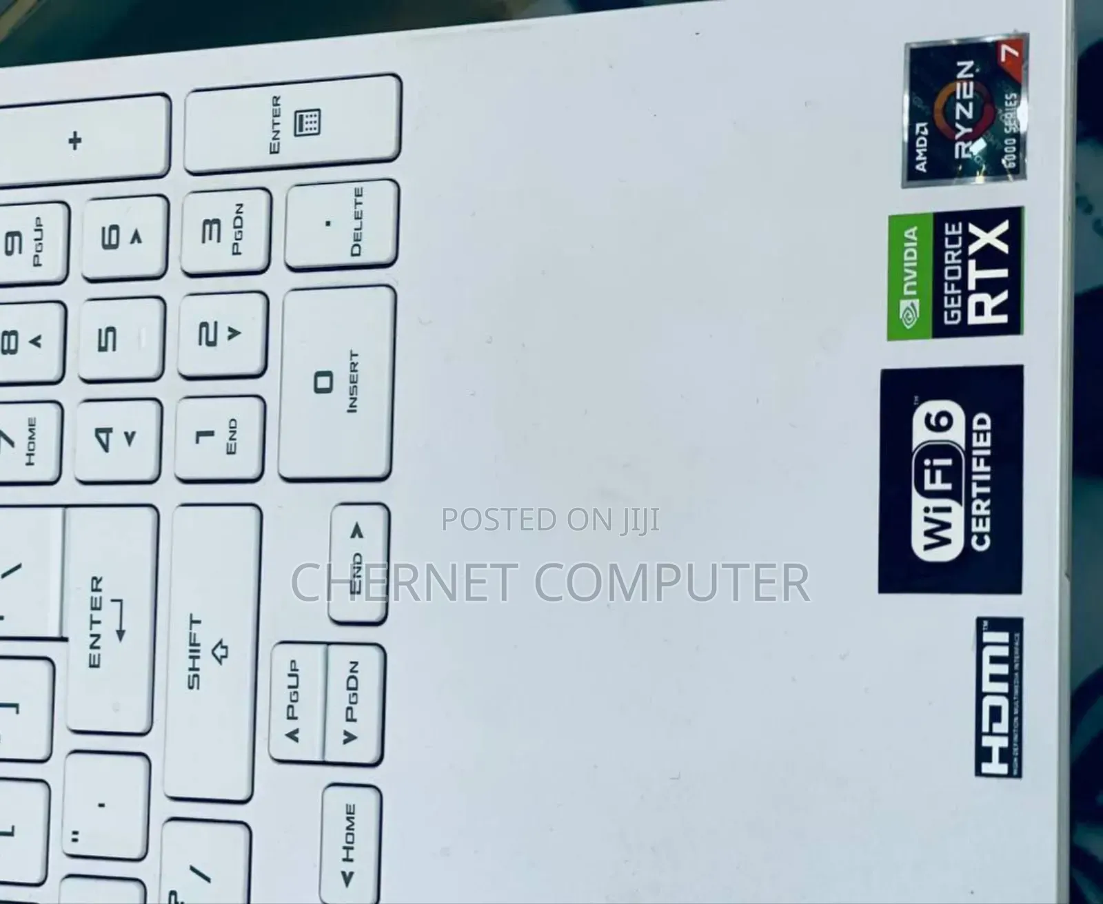 New Laptop Asus TUF Gaming F16 16GB AMD Ryzen 7 SSD 1T