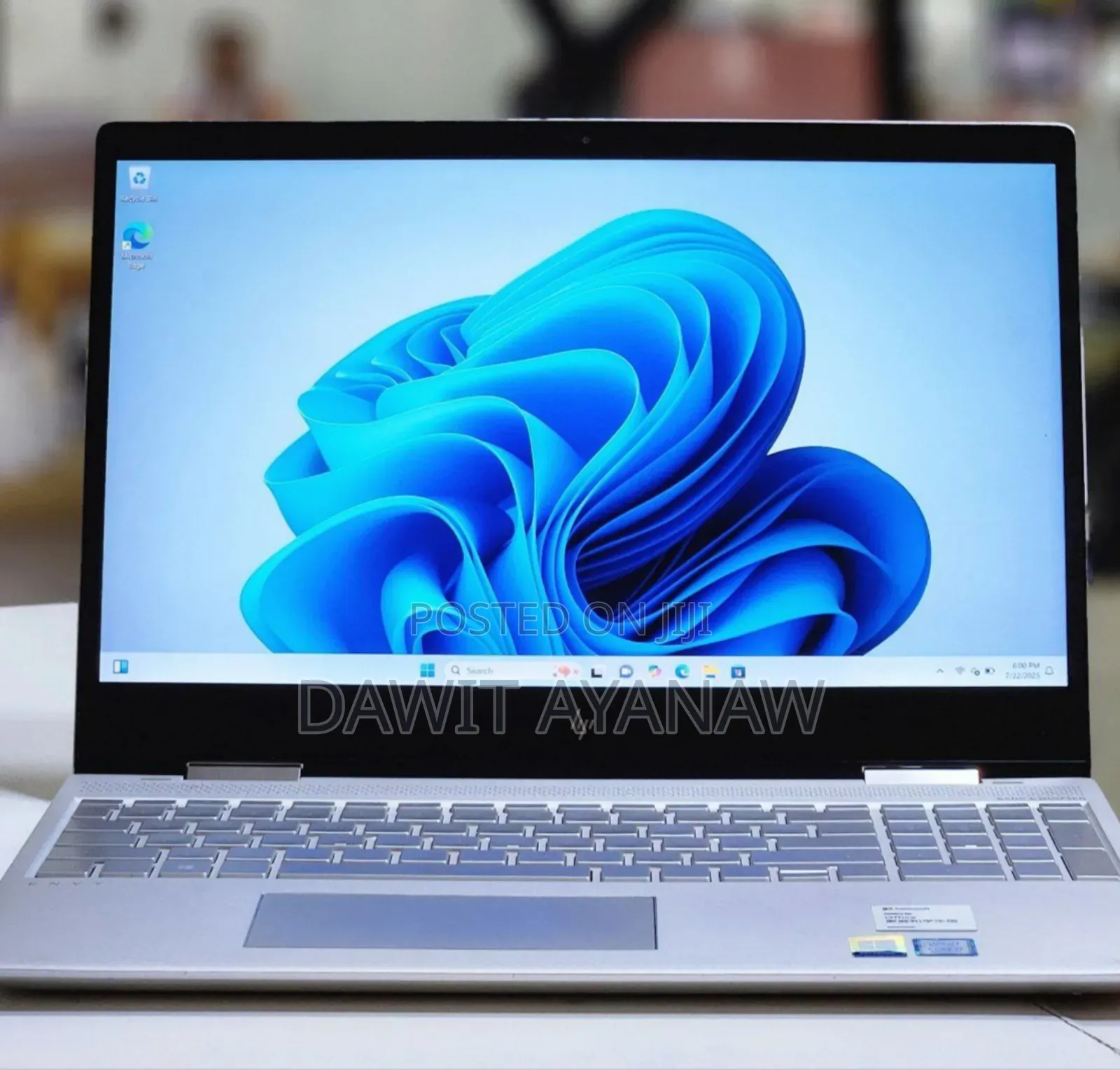 New Laptop HP Envy X360 16GB Intel Core I7 SSD 512GB