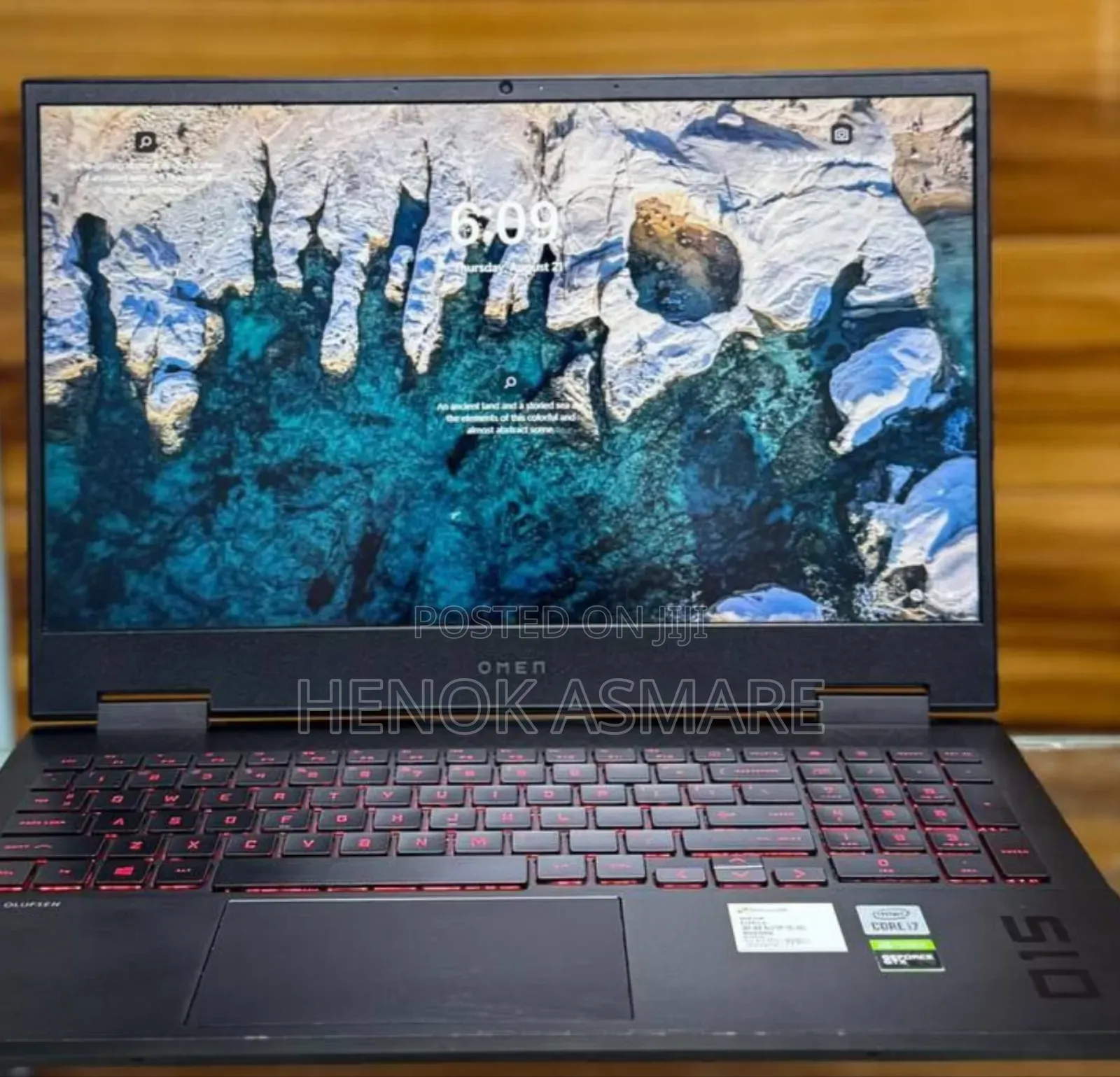 New Laptop HP Omen 15 16GB Intel Core I7 SSD 512GB