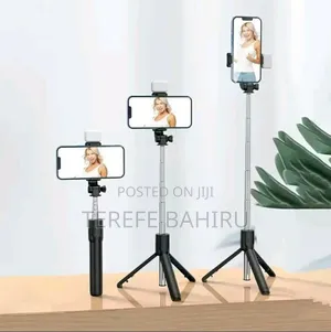 Self Stick Tripod -Black