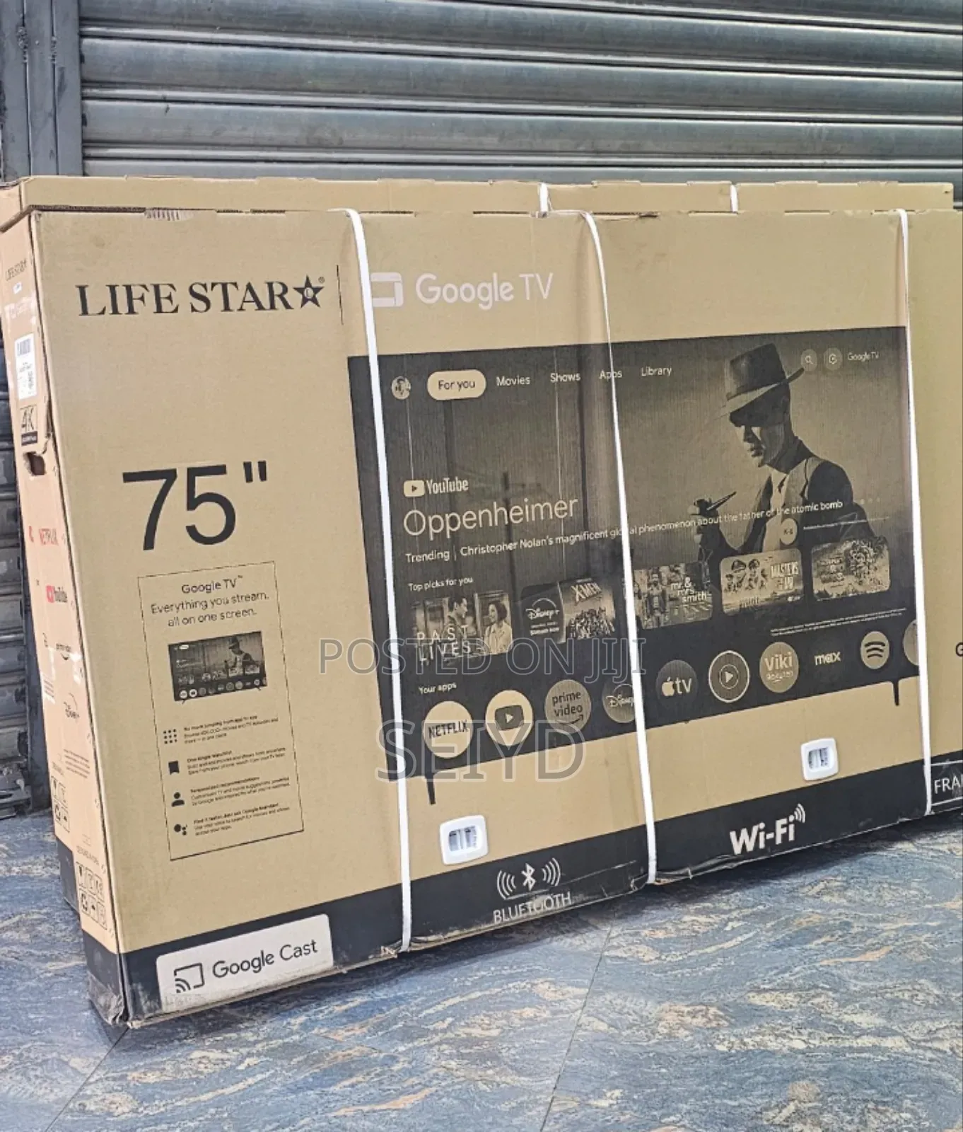 Lifstar 75 Inch Googel Smart Fremles