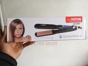Photo - New Nova Professional Hair Straightener (Sx-8009)