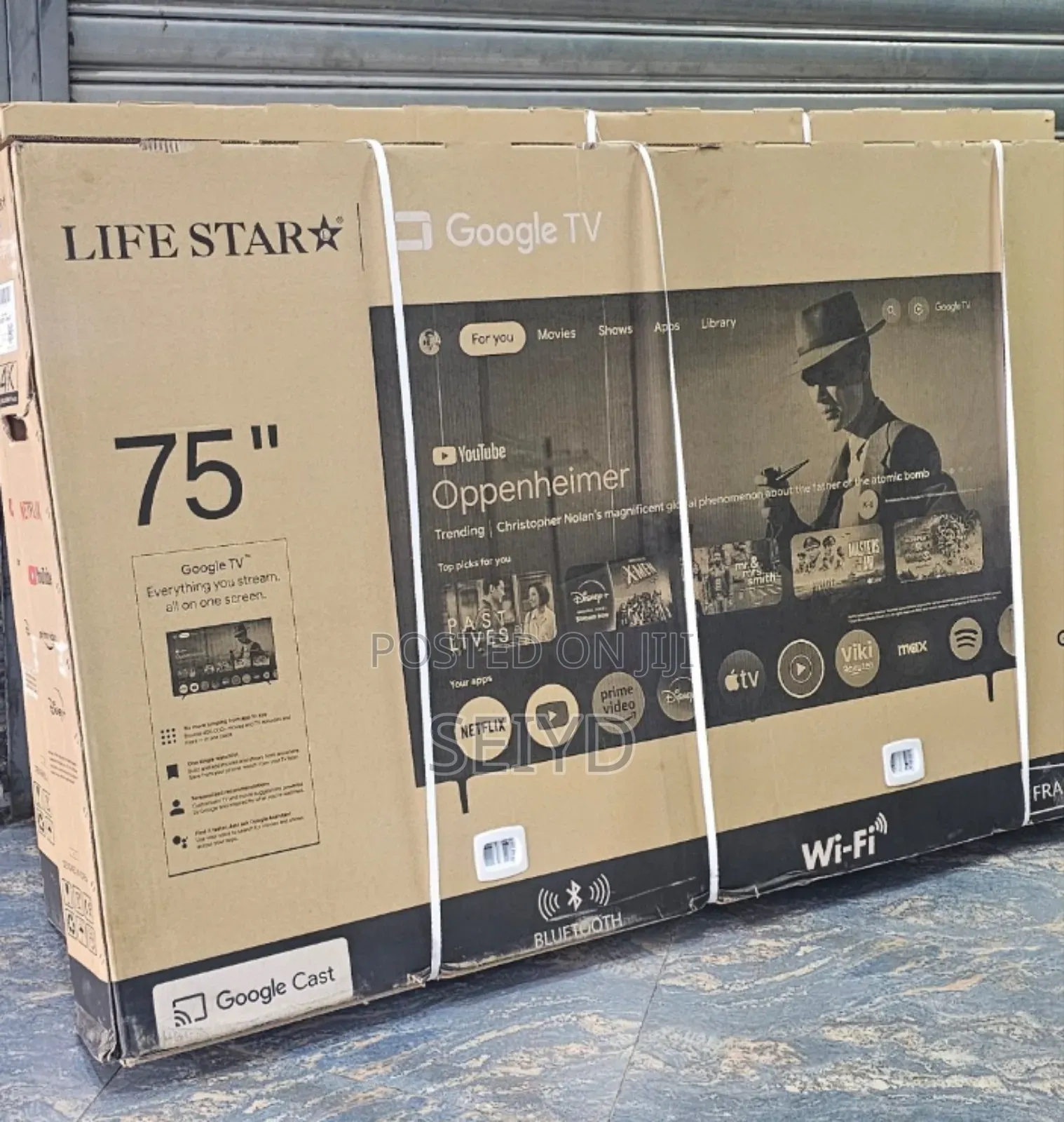 Lifstar 75 Inch Googel Smart Fremles