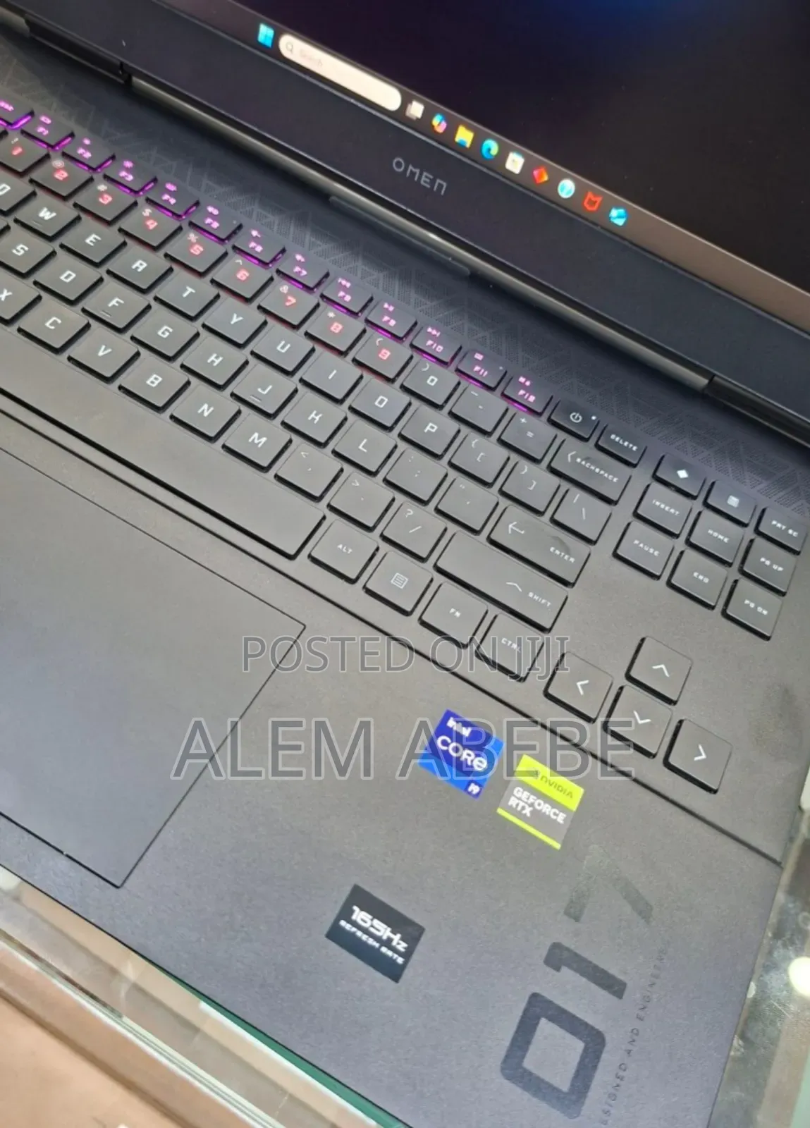 New Laptop HP Omen 17 32GB Intel Core I9 SSD 2T