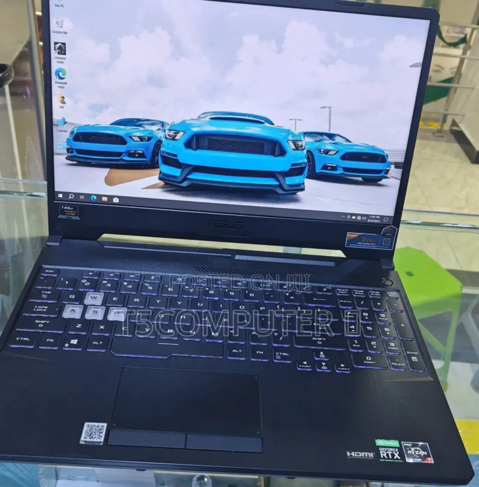 New Laptop Asus TUF Gaming A15 16GB AMD Ryzen 7 SSD 512GB