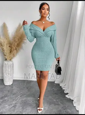 Photo - Original Shien Ribbed Knit Dress