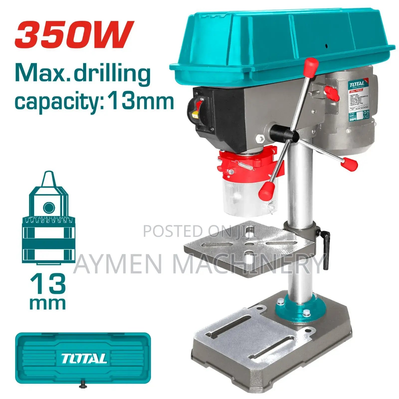 Total Drill Press 350w የቁም ድሪል