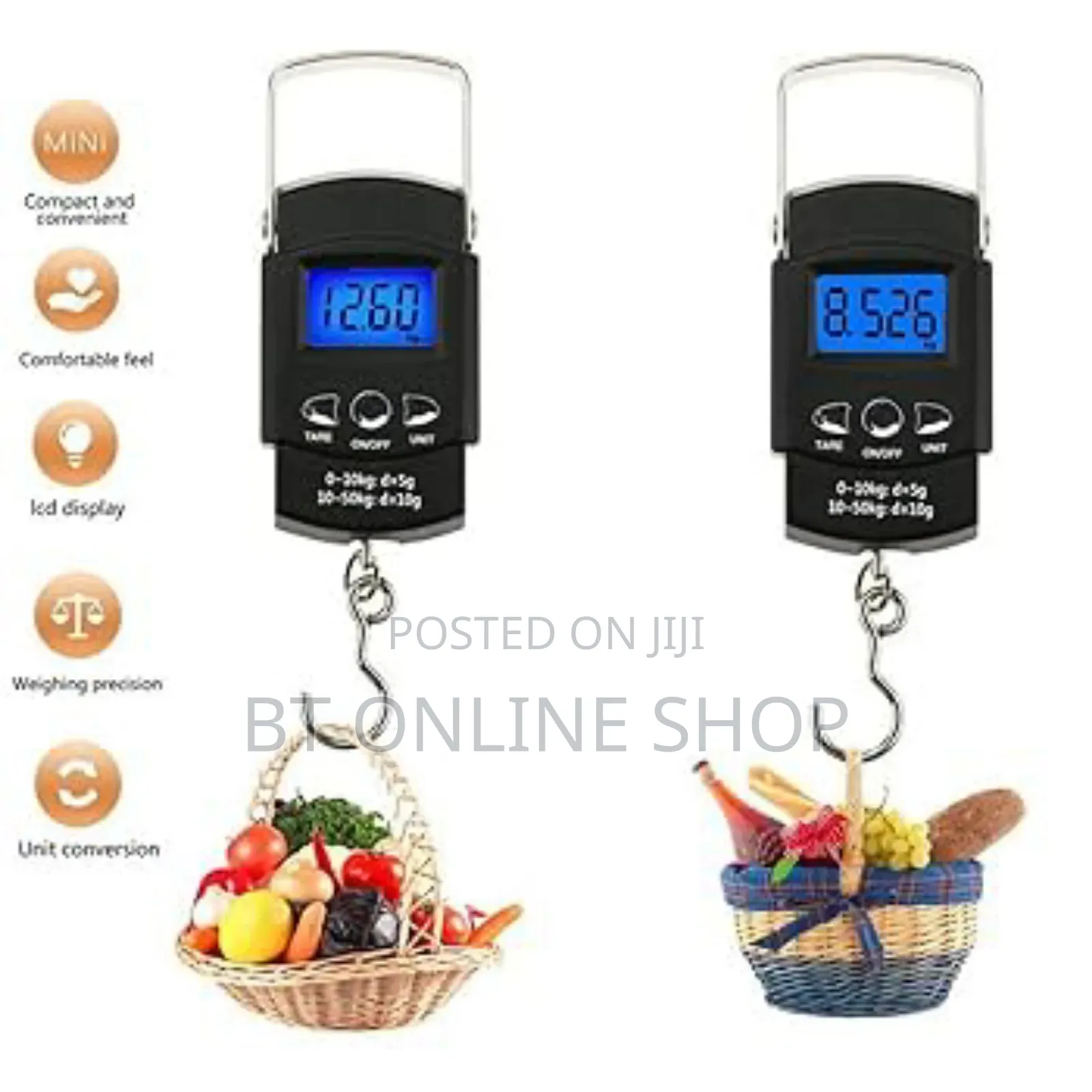 Portable Electronic Scale ዘመናዊ በኤሌክትሮኒክስ