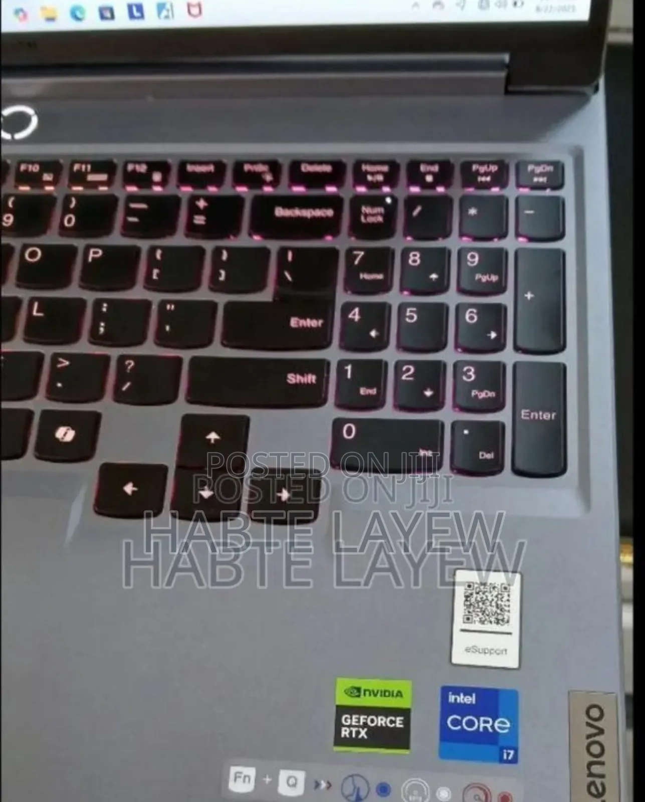 New Laptop Lenovo Legion 5 16GB Intel Core i7 SSD 1T