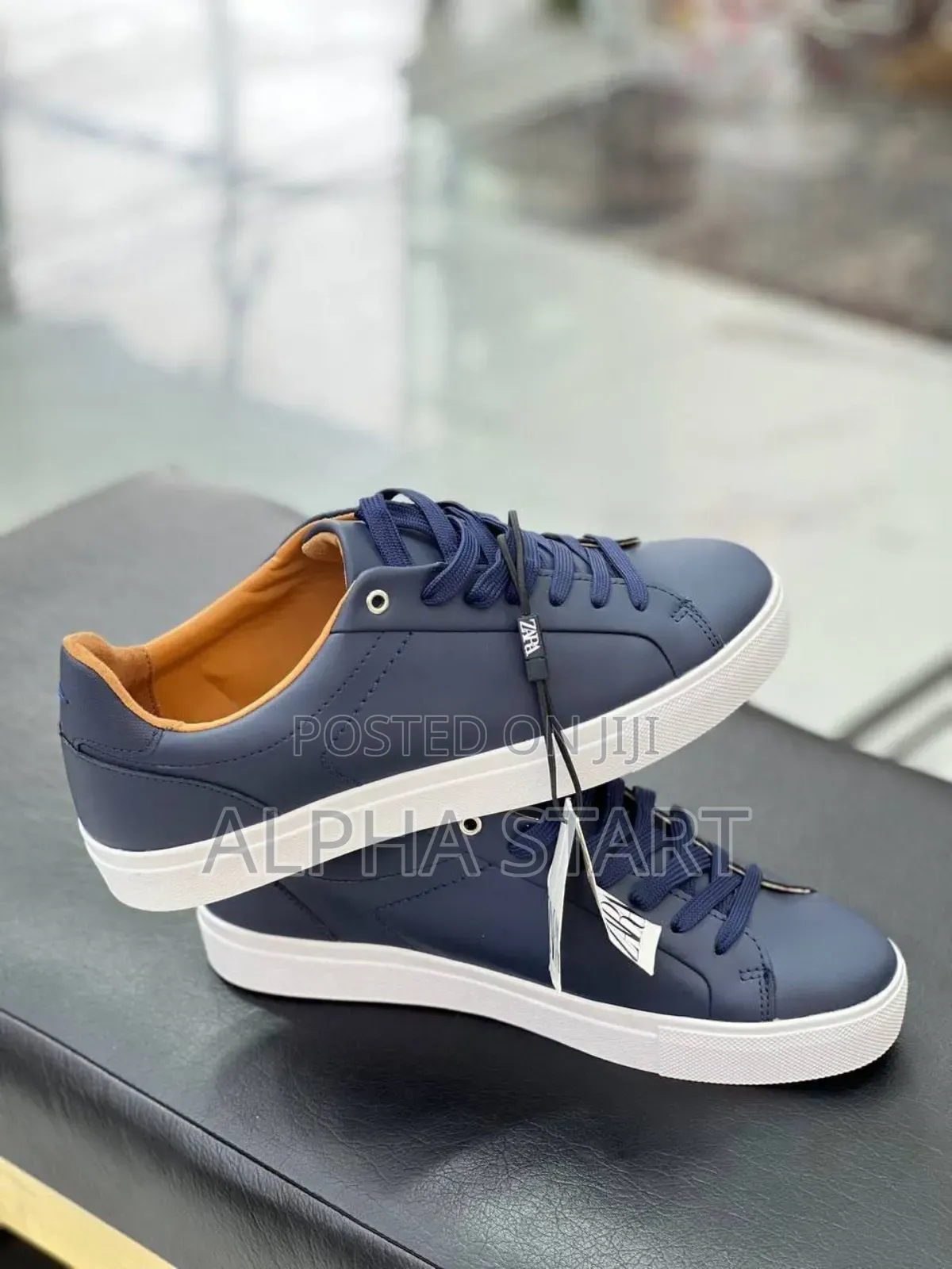 Zara
** Master Quality
Flat Blue Black High Flat Shoes