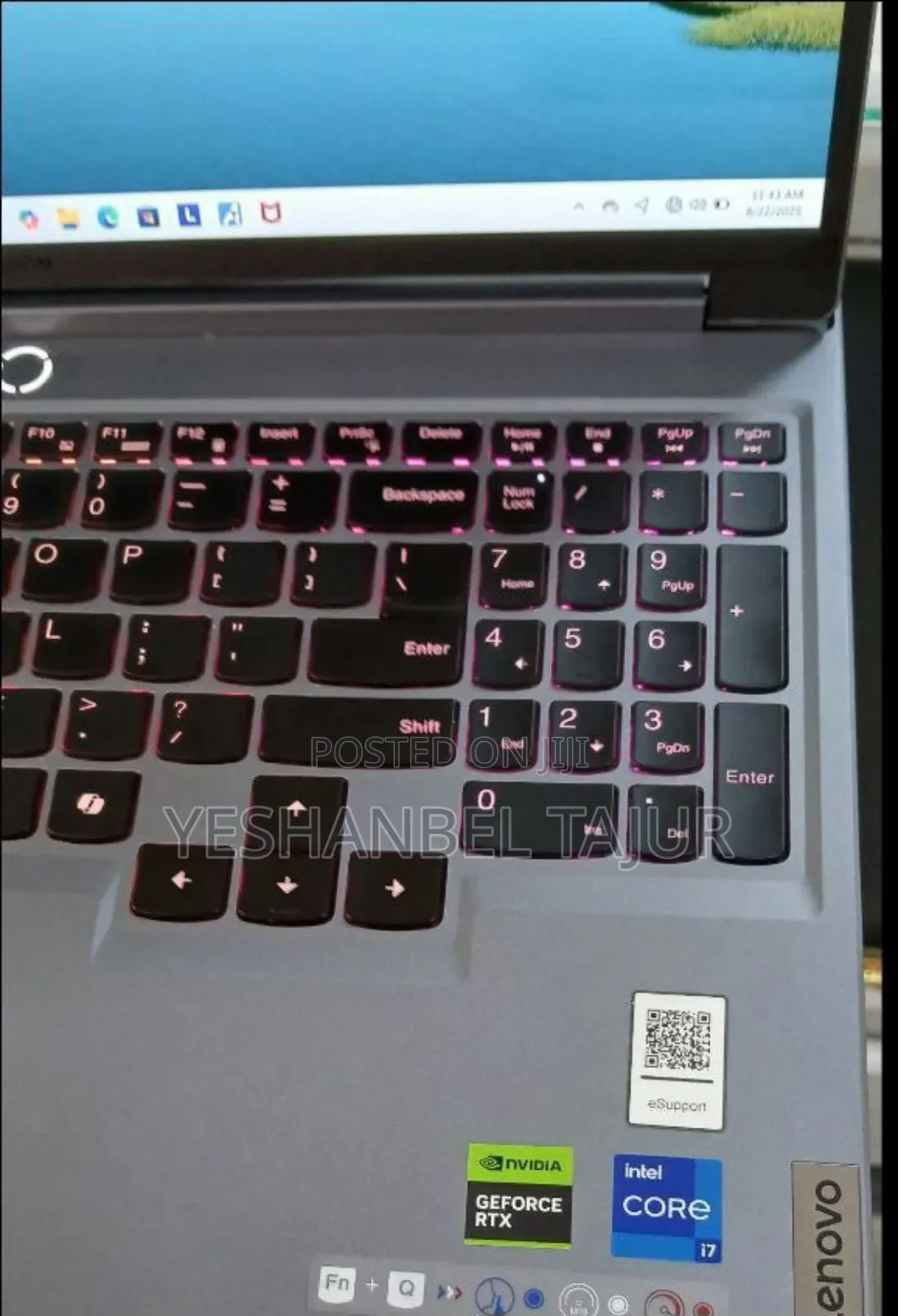 New Laptop Lenovo Legion 5 16GB Intel Core I7 SSD 1T