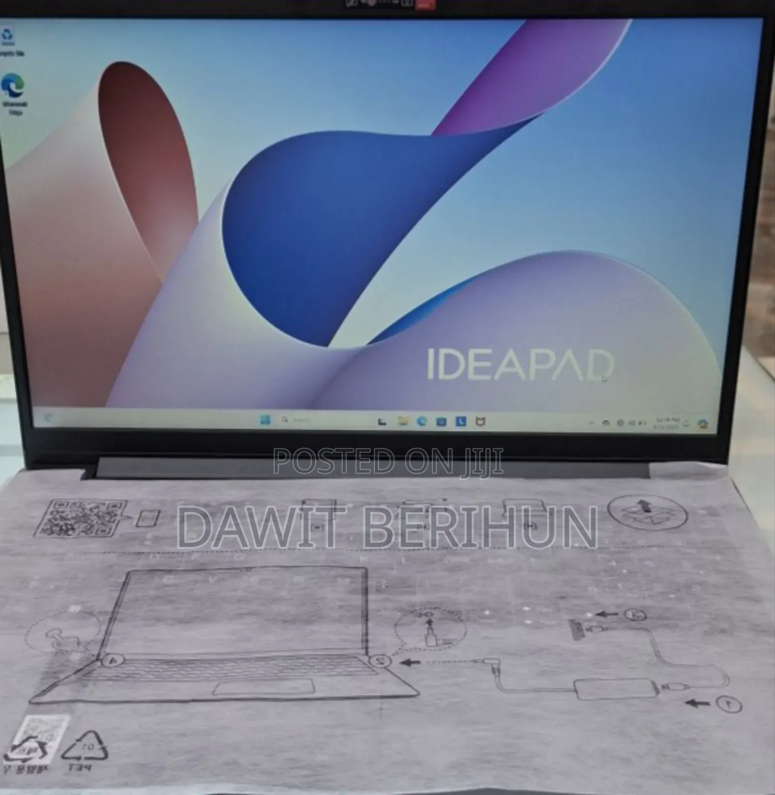 New Laptop Lenovo Ideapad 3 16GB AMD Ryzen 7 SSD 512GB