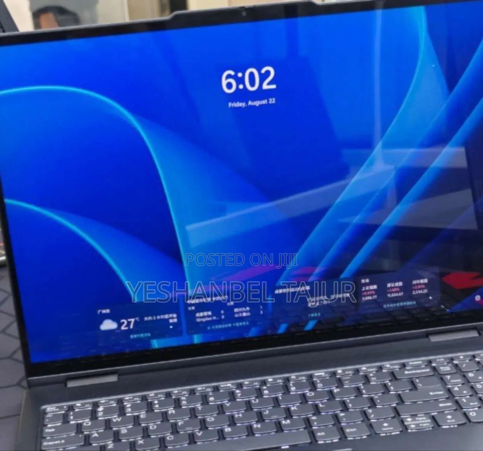 New Laptop Lenovo Yoga 7i 16GB Intel Core I7 SSD 1T