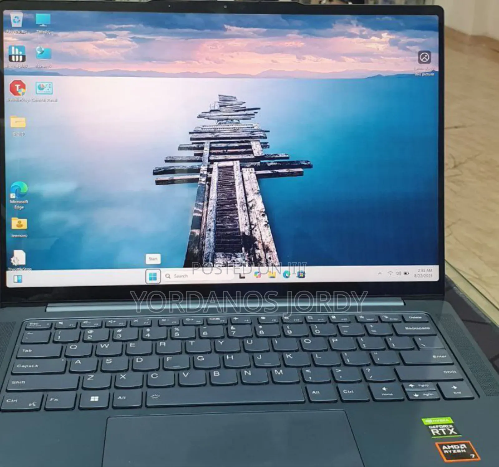 New Laptop Lenovo IdeaPad Yoga 13 32GB AMD Ryzen 7 SSD 1T