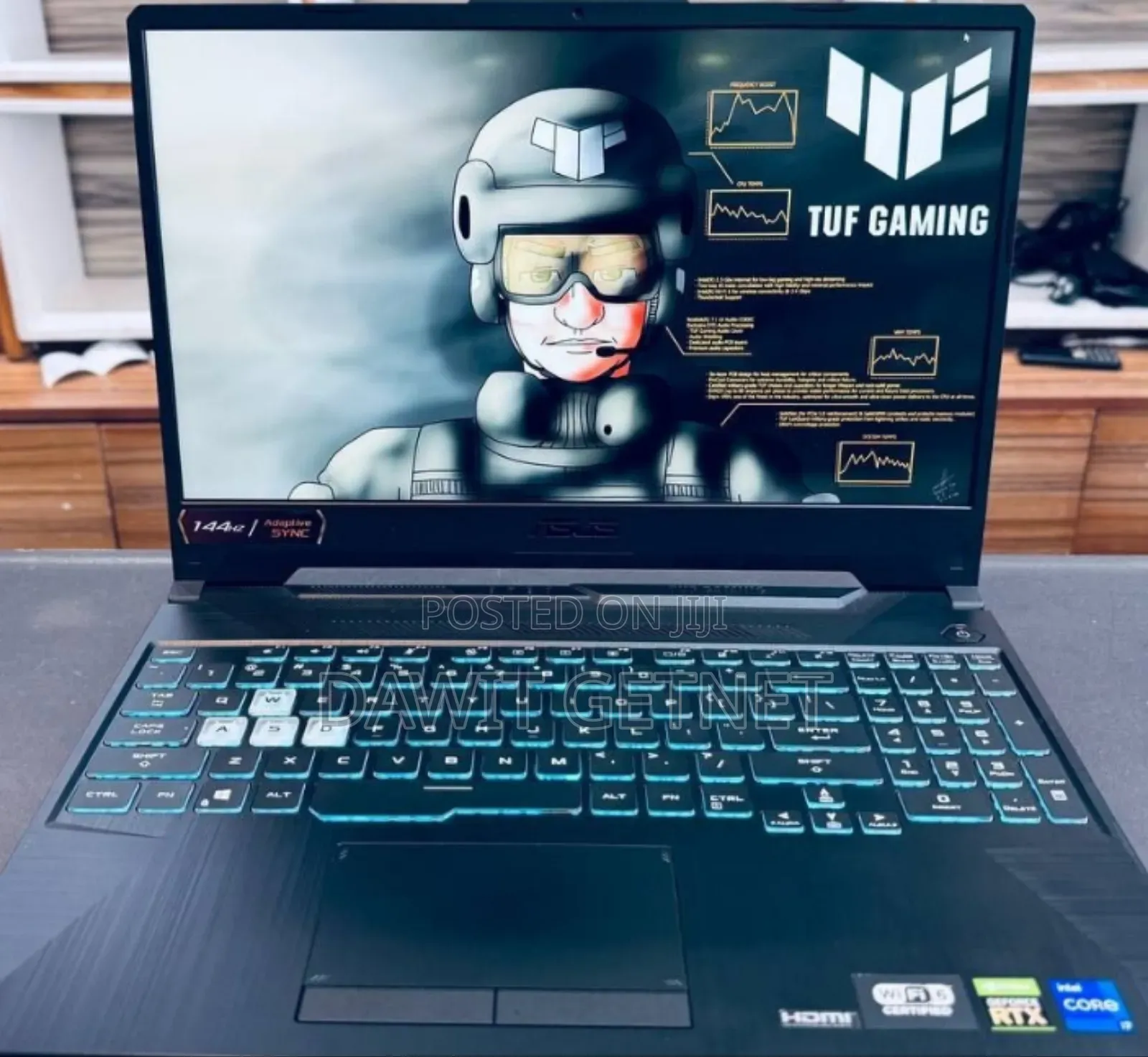 New Laptop Asus TUF Dash F15 16GB Intel Core I7 SSD 512GB