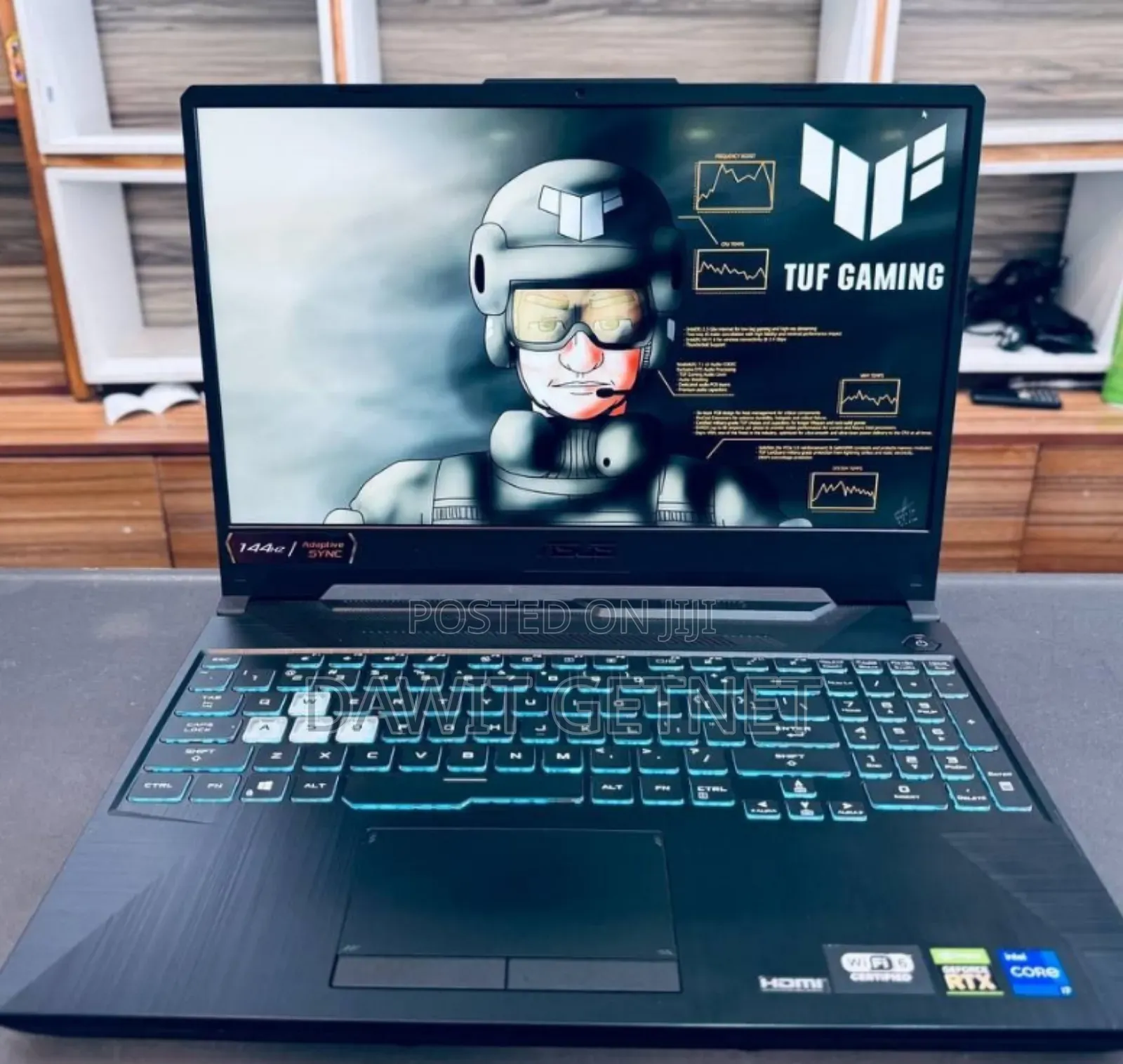 New Laptop Asus TUF Dash F15 16GB Intel Core I7 SSD 512GB