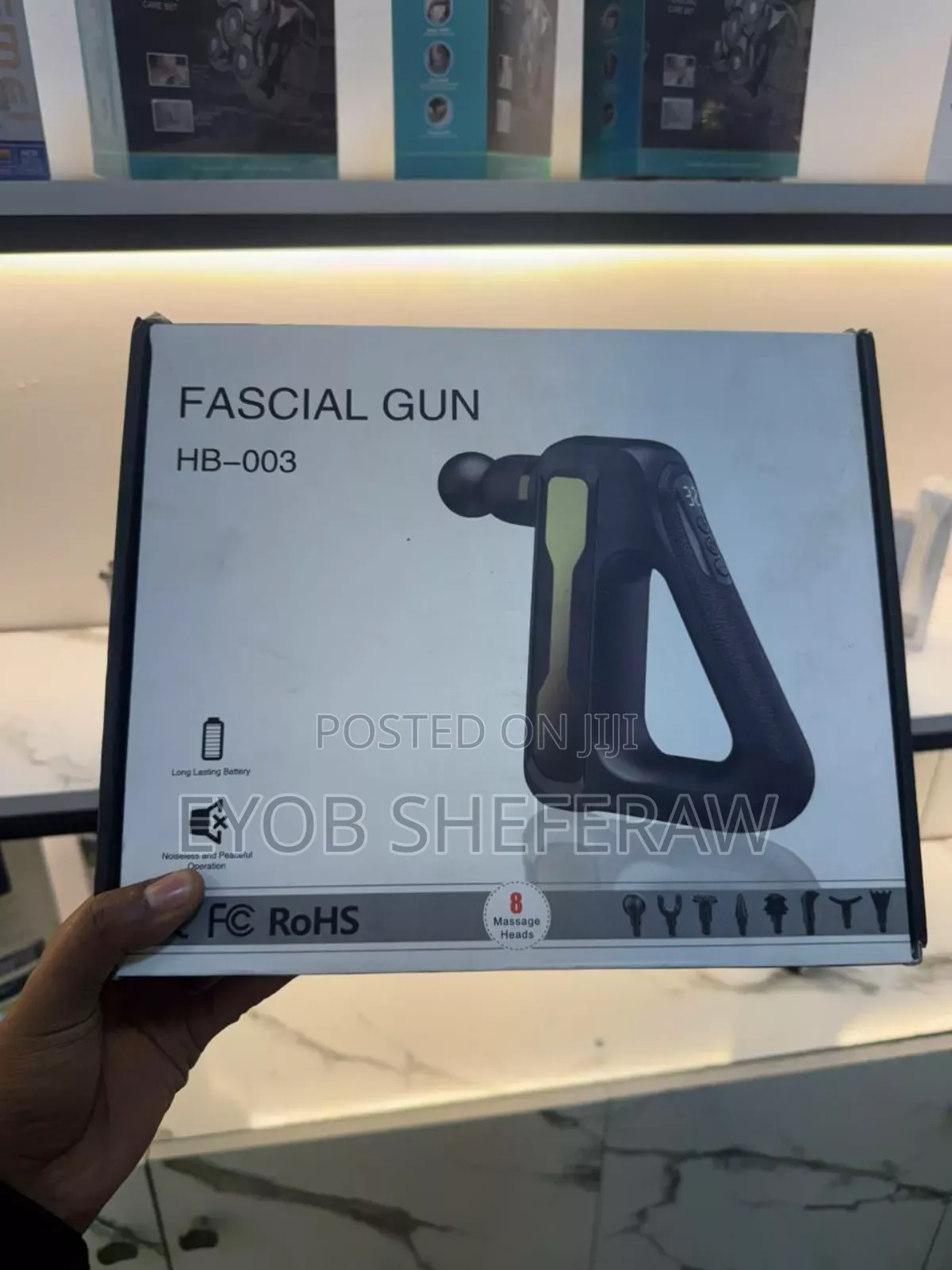 9 Heads Fascial Gun Massager