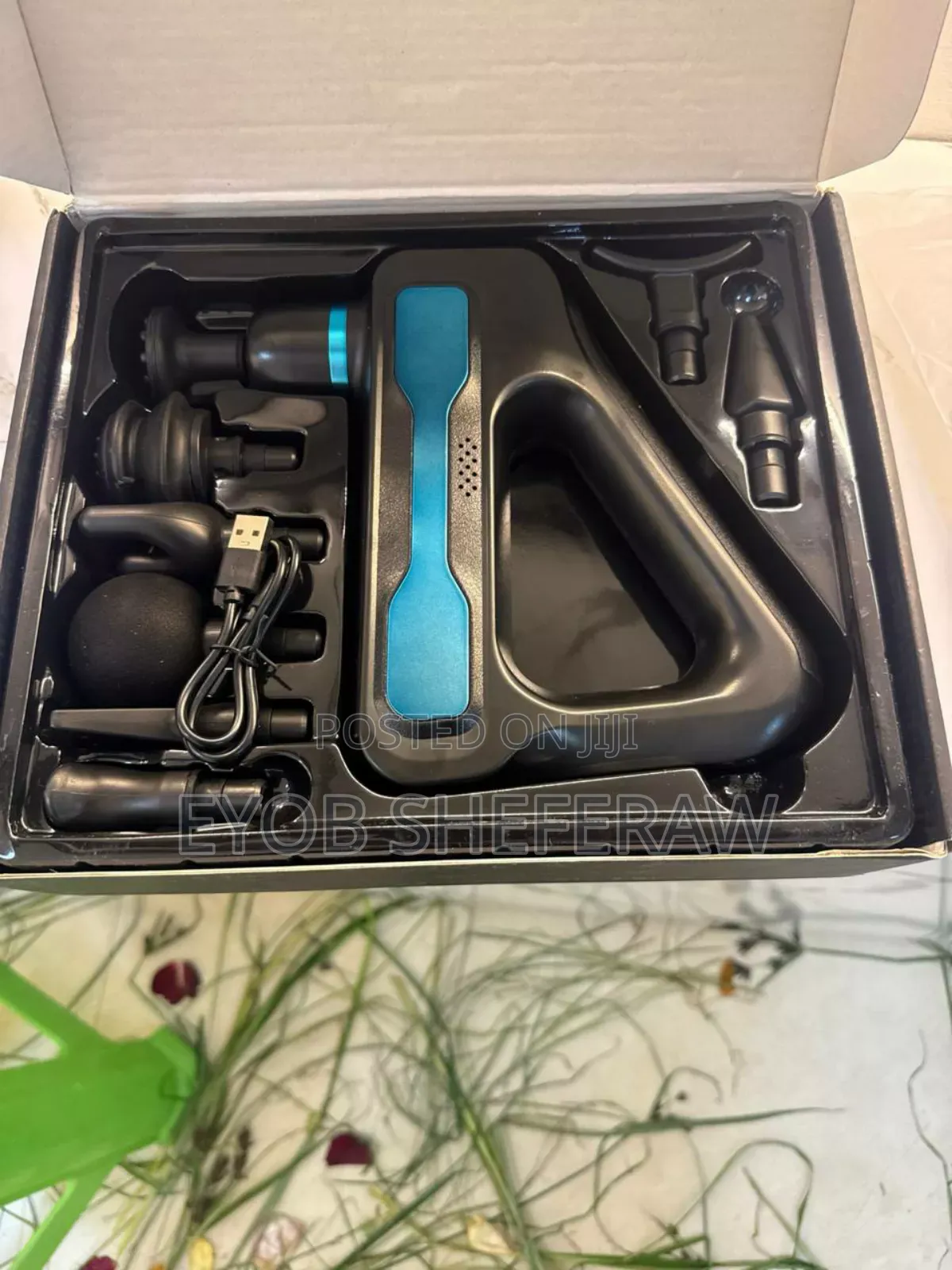 9 Heads Fascial Gun Massager