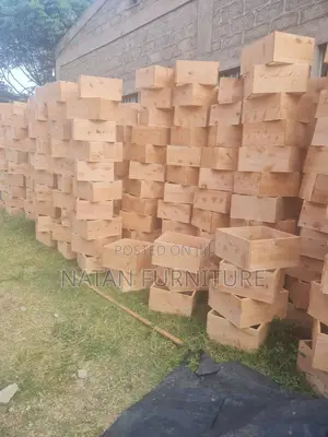 ሙሉ በሙሉ ጥራት ባለው ዋንዛ እንጨት የተሰራ ዘመናዊ የንብ ቀፎ (The Beehive)