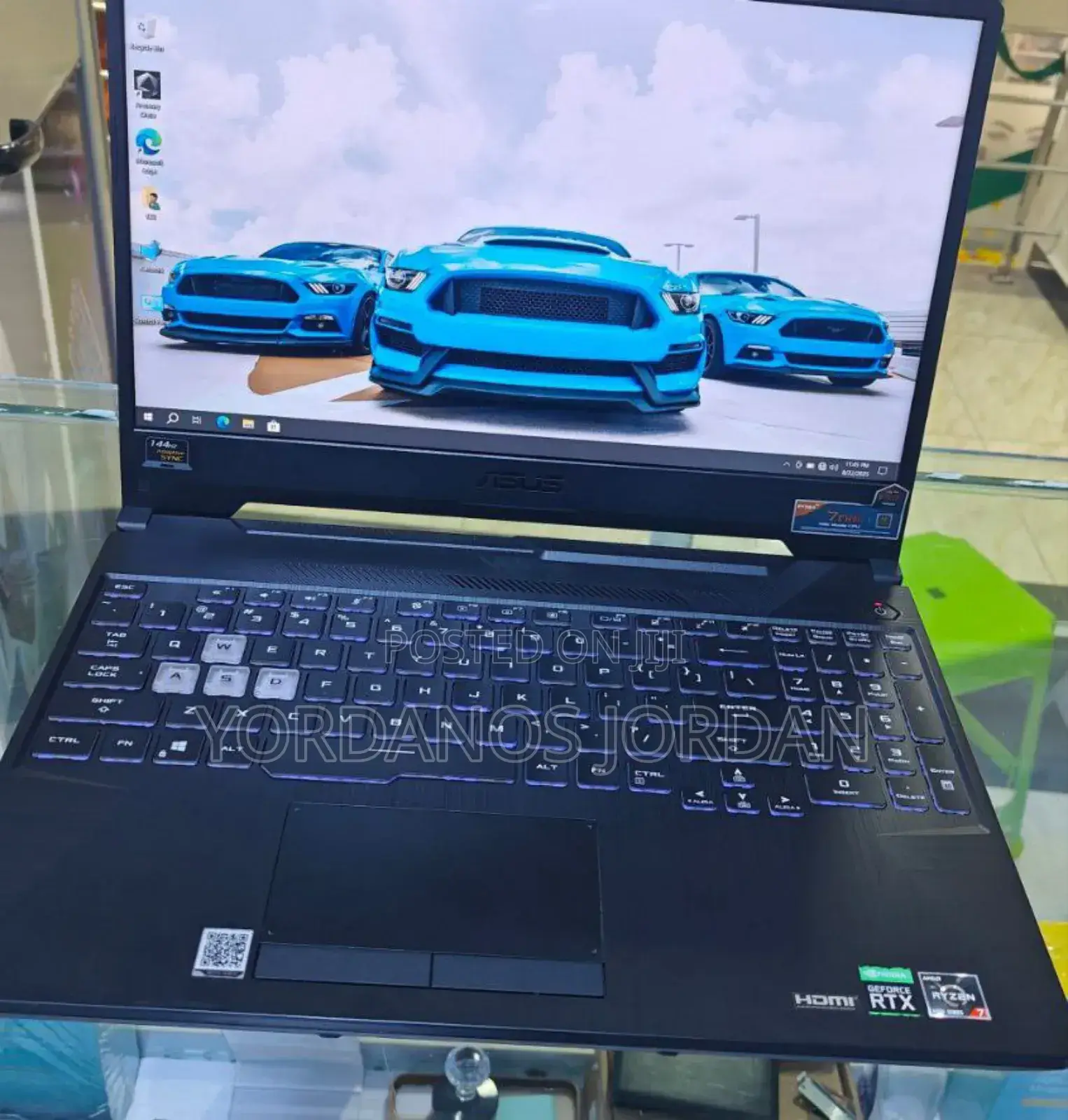 New Laptop Asus TUF Gaming A15 16GB AMD Ryzen 7 SSD 512GB