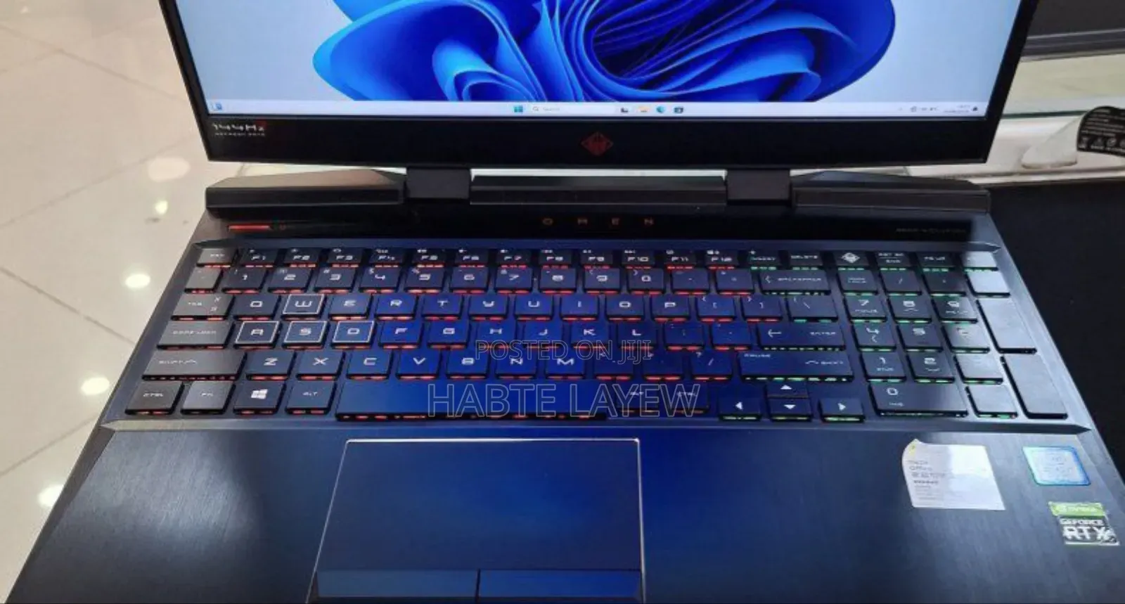 New Laptop HP Omen X 16GB Intel Core I7 SSD 512GB