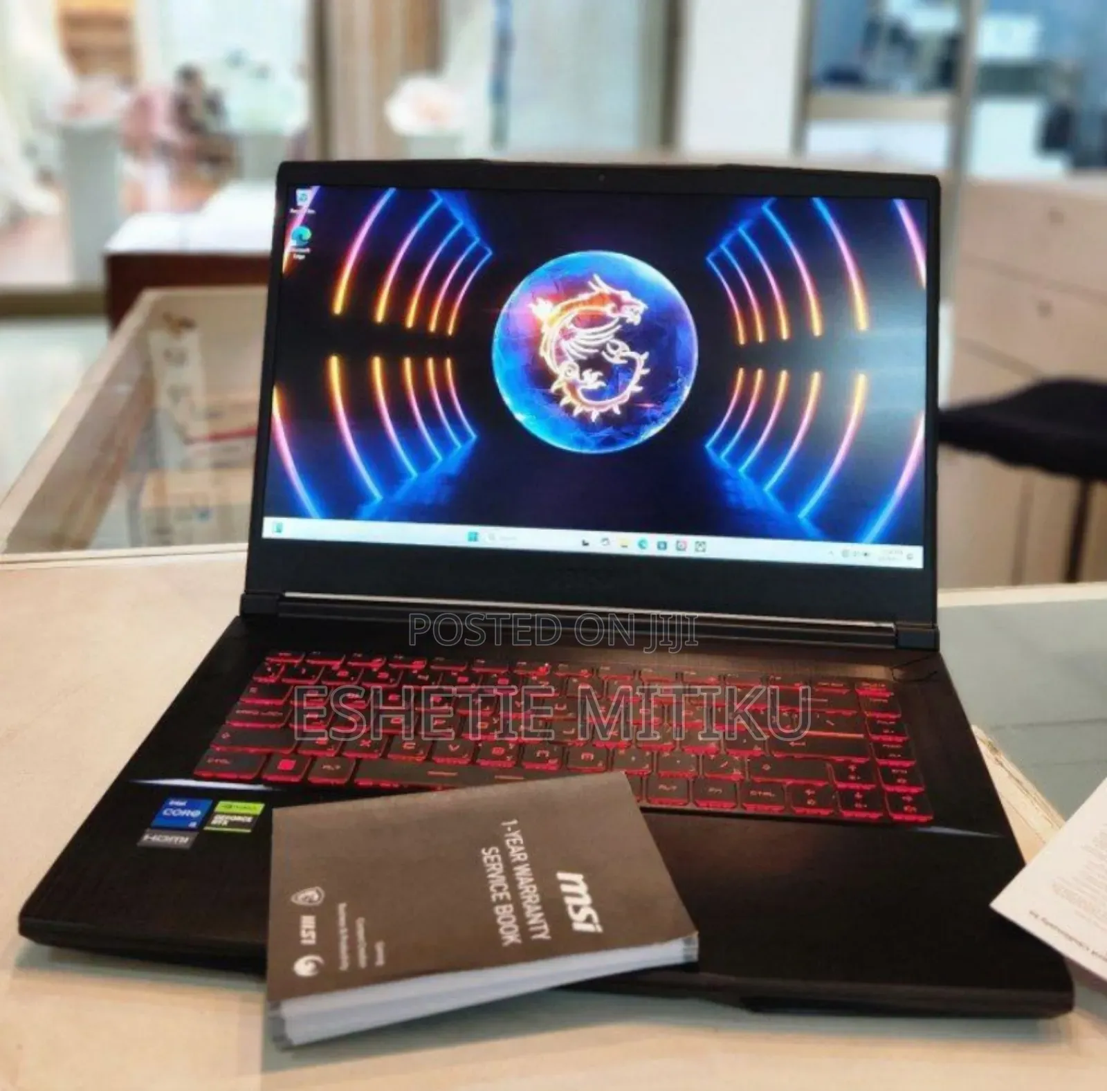 New Laptop MSI 16GB Intel Core I5 SSD 512GB