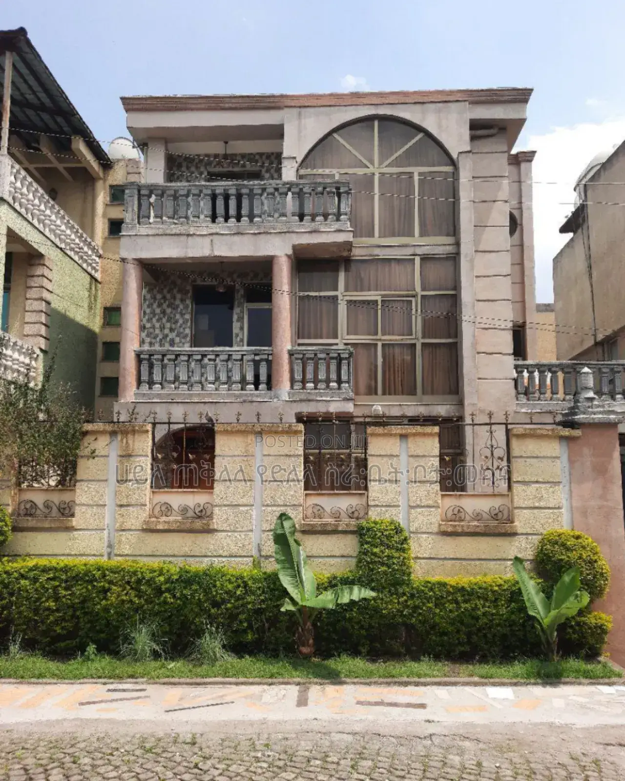 Furnished 7bdrm House in German Adebabay Area, Nifas Silk-Lafto