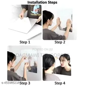 Rectangular Self-Adhesive Decorative Sticker Mirror