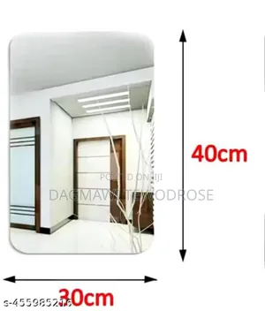 Rectangular Self-Adhesive Decorative Sticker Mirror