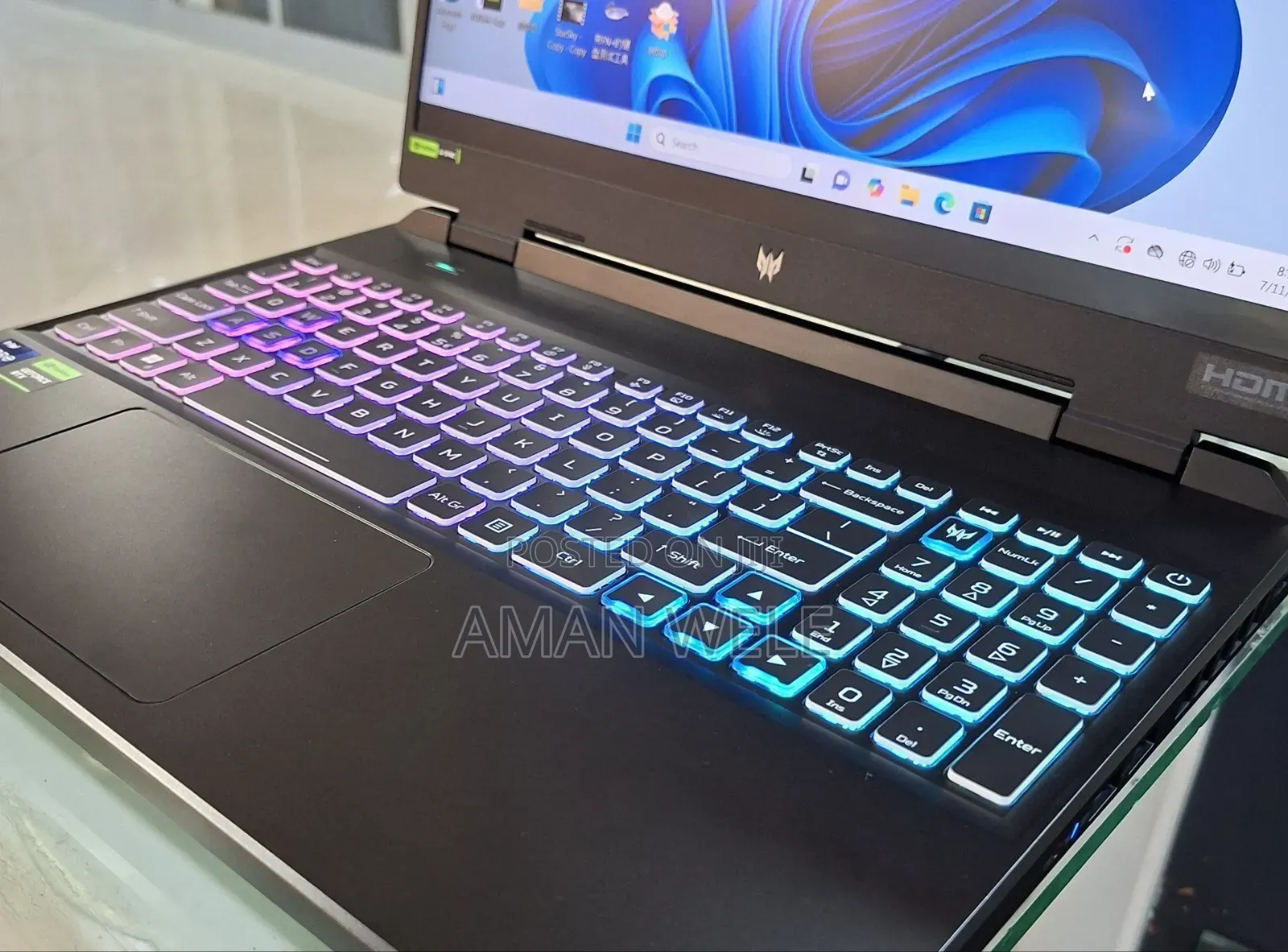 New Laptop Acer Predator Helios 300 16GB Intel Core I9 SSD 1T