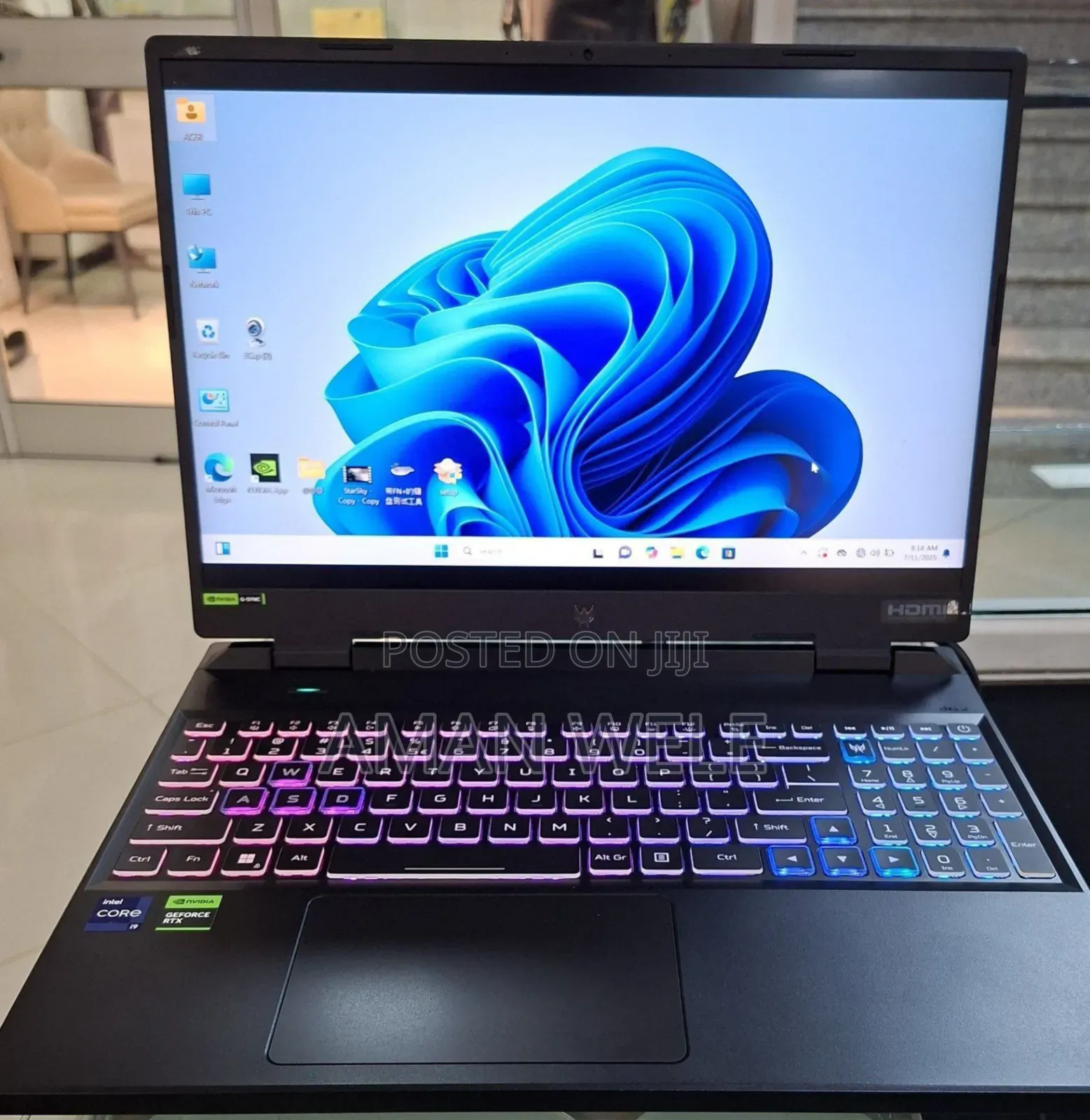 New Laptop Acer Predator Helios 300 16GB Intel Core I9 SSD 1T