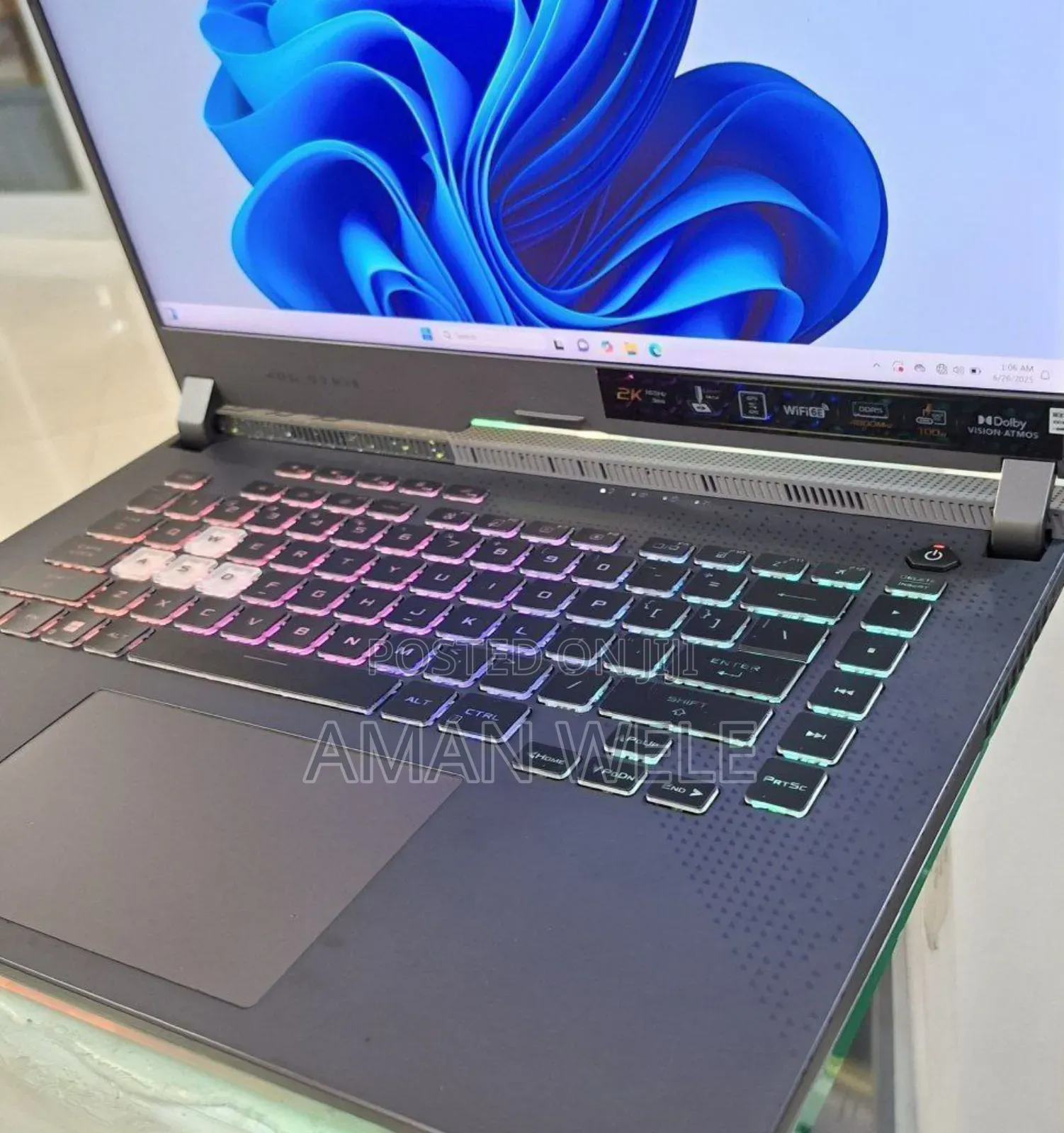 New Laptop Asus ROG Strix G15 16GB AMD Ryzen 9 SSD 1T