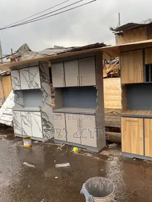 Photo - 1.20 MDF ላሚኔት ኪችን ካቢኔት(Kitchen Cabinet) በ15500.)