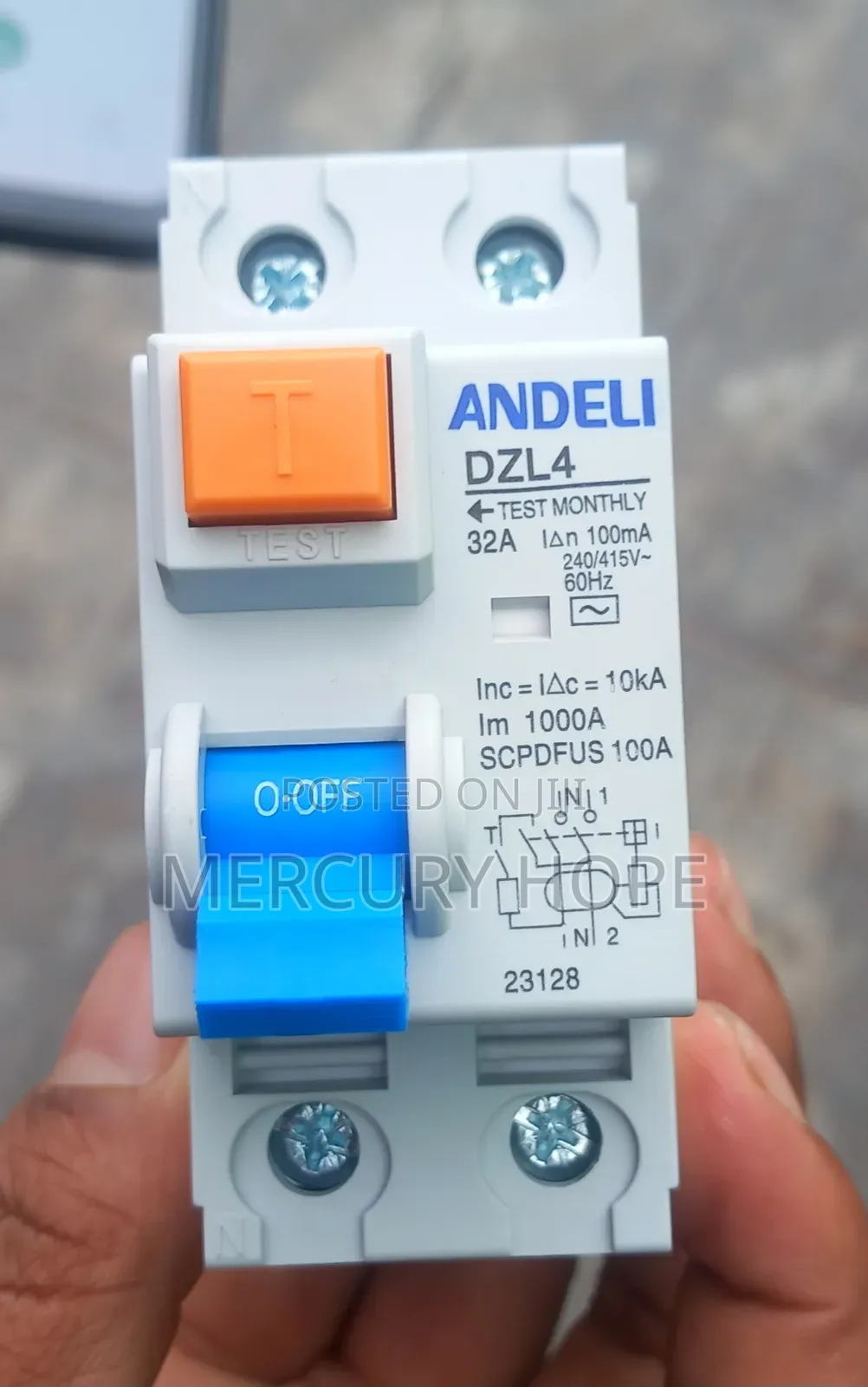 Earthlkage 2pole Breaker 32a