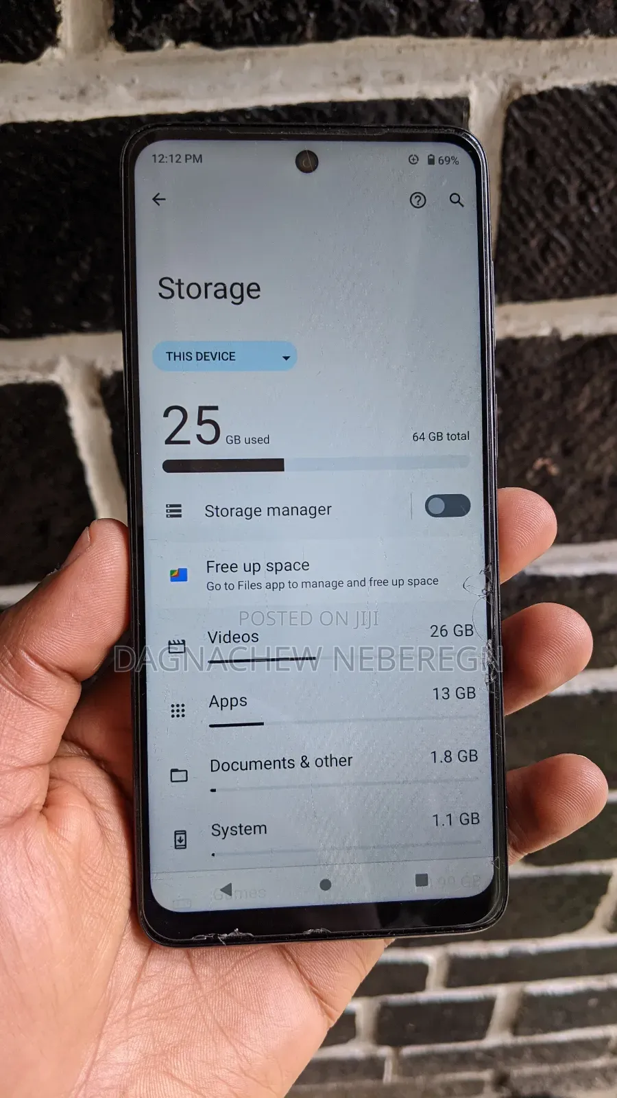 Motorola Moto G22 64 GB Gray