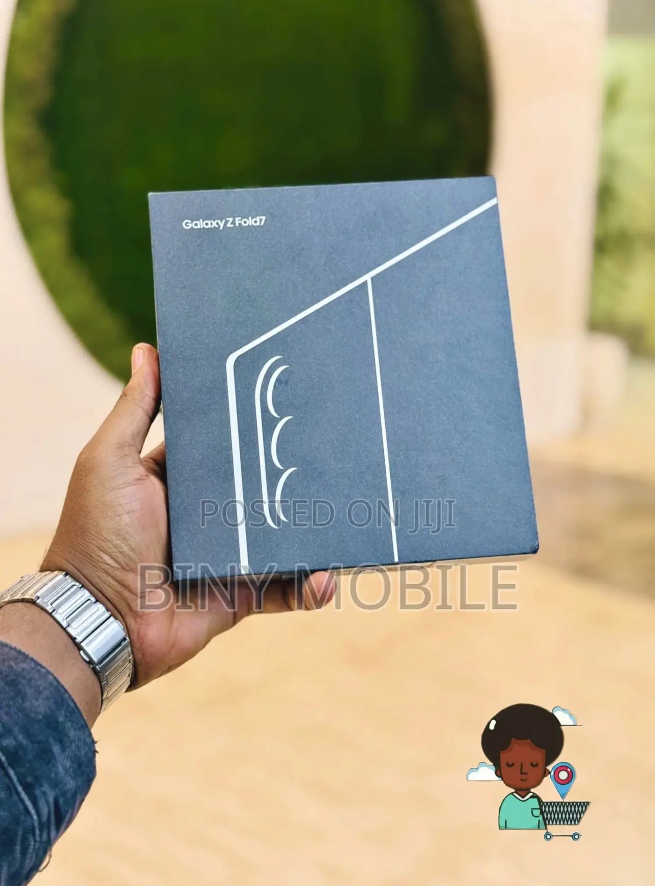 New Samsung Galaxy Z Fold7 256 GB Blue