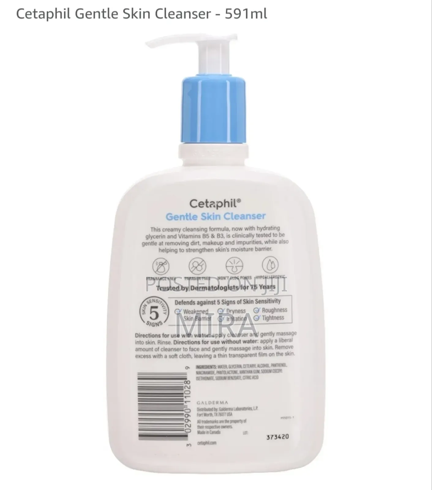 Cetaphil Dry to Normal ,Sensetive Cleanser