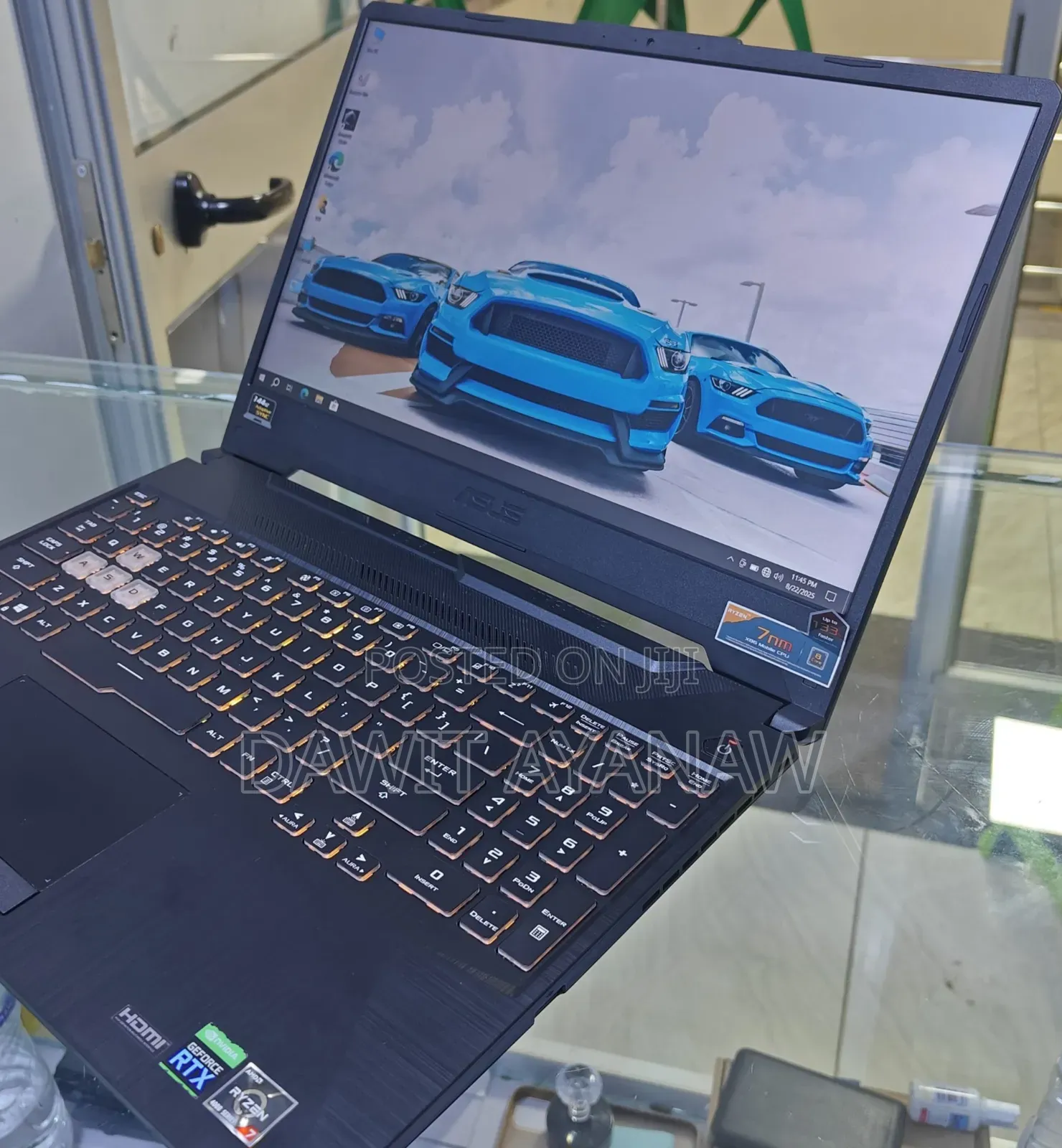 New Laptop Asus TUF Gaming A15 16GB AMD Ryzen 7 SSD 512GB
