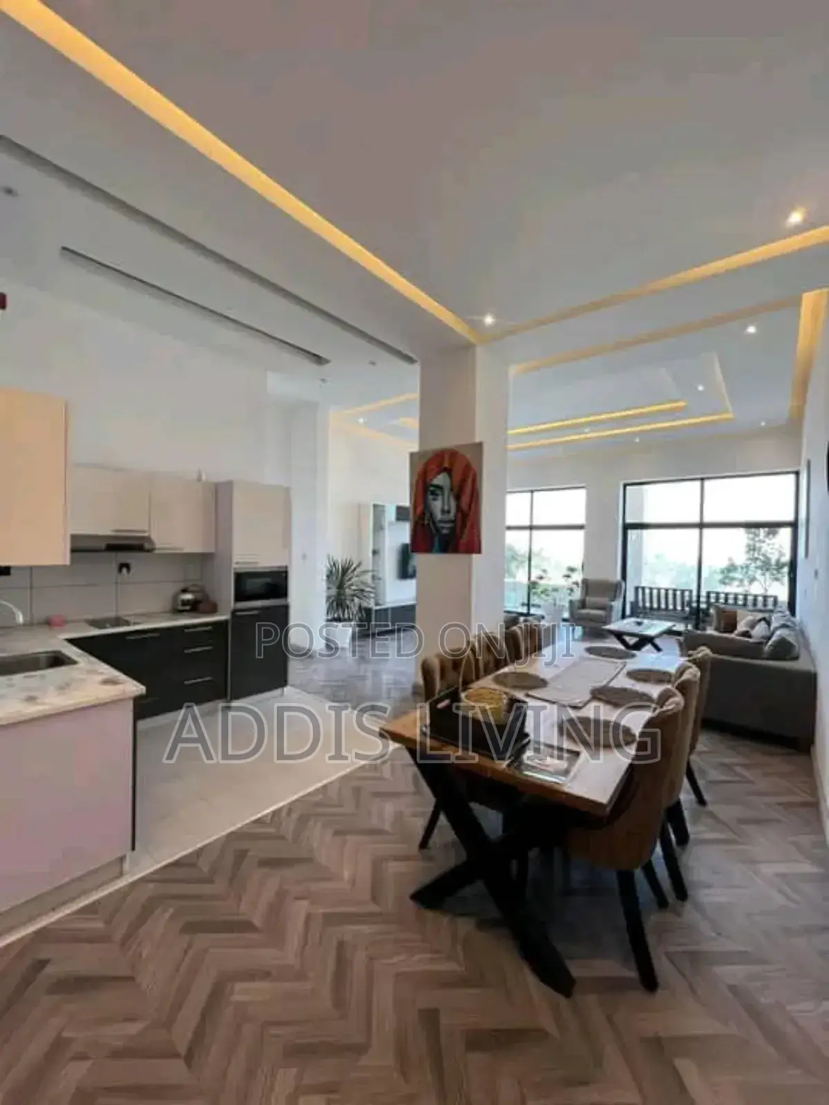 Furnished 3bdrm Penthouse in Bole for rent