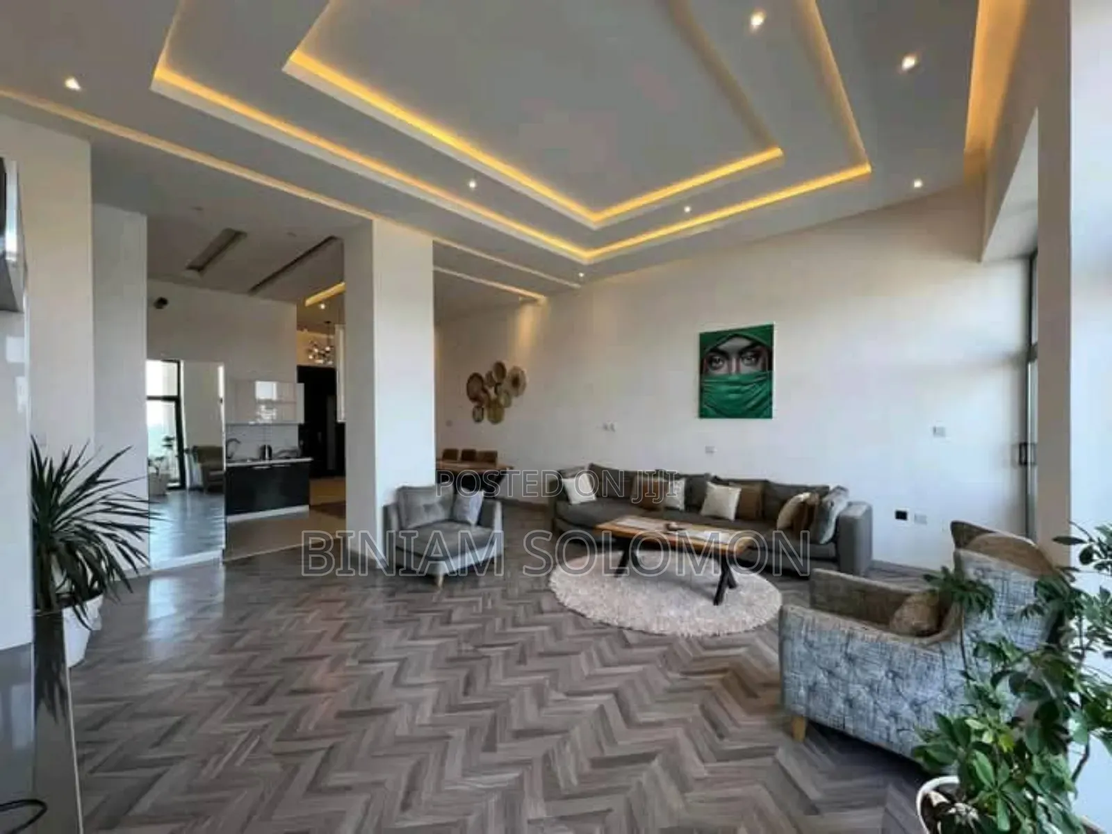 Furnished 3bdrm Penthouse in Bole for rent