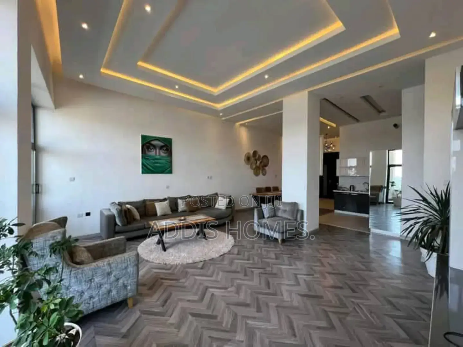 Furnished 3bdrm Penthouse in Bole for rent