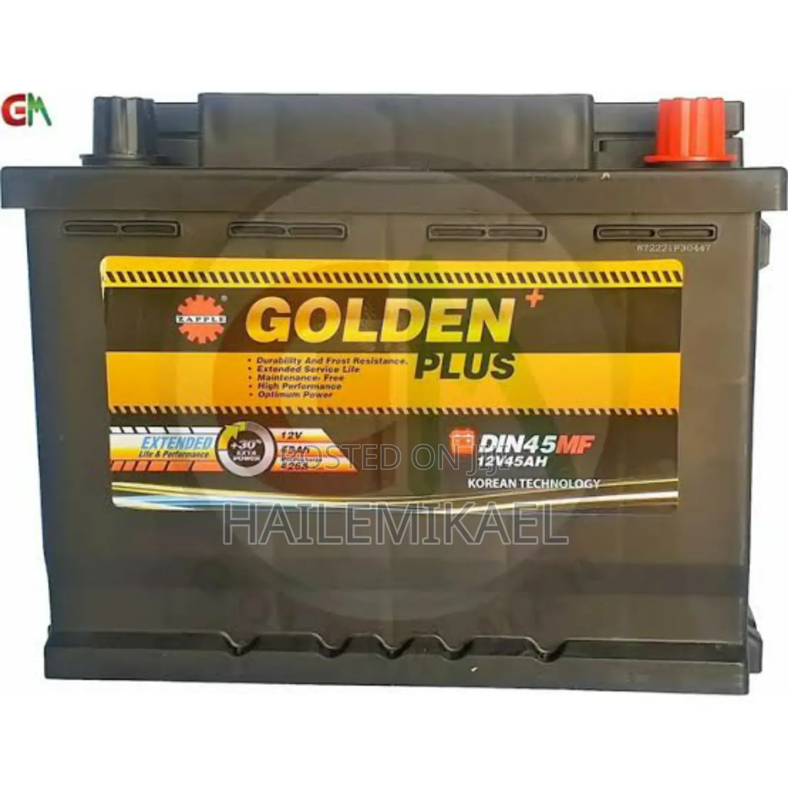 Car Battery 45a