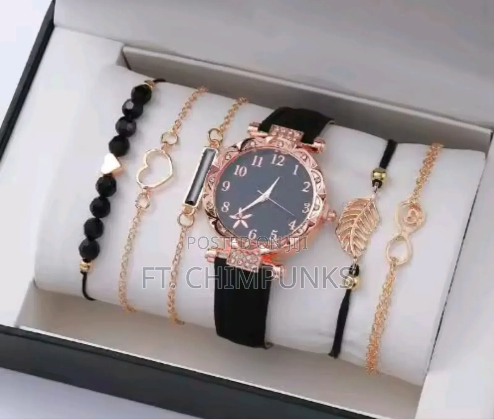 Women's Quartz Watch Bracelet Set