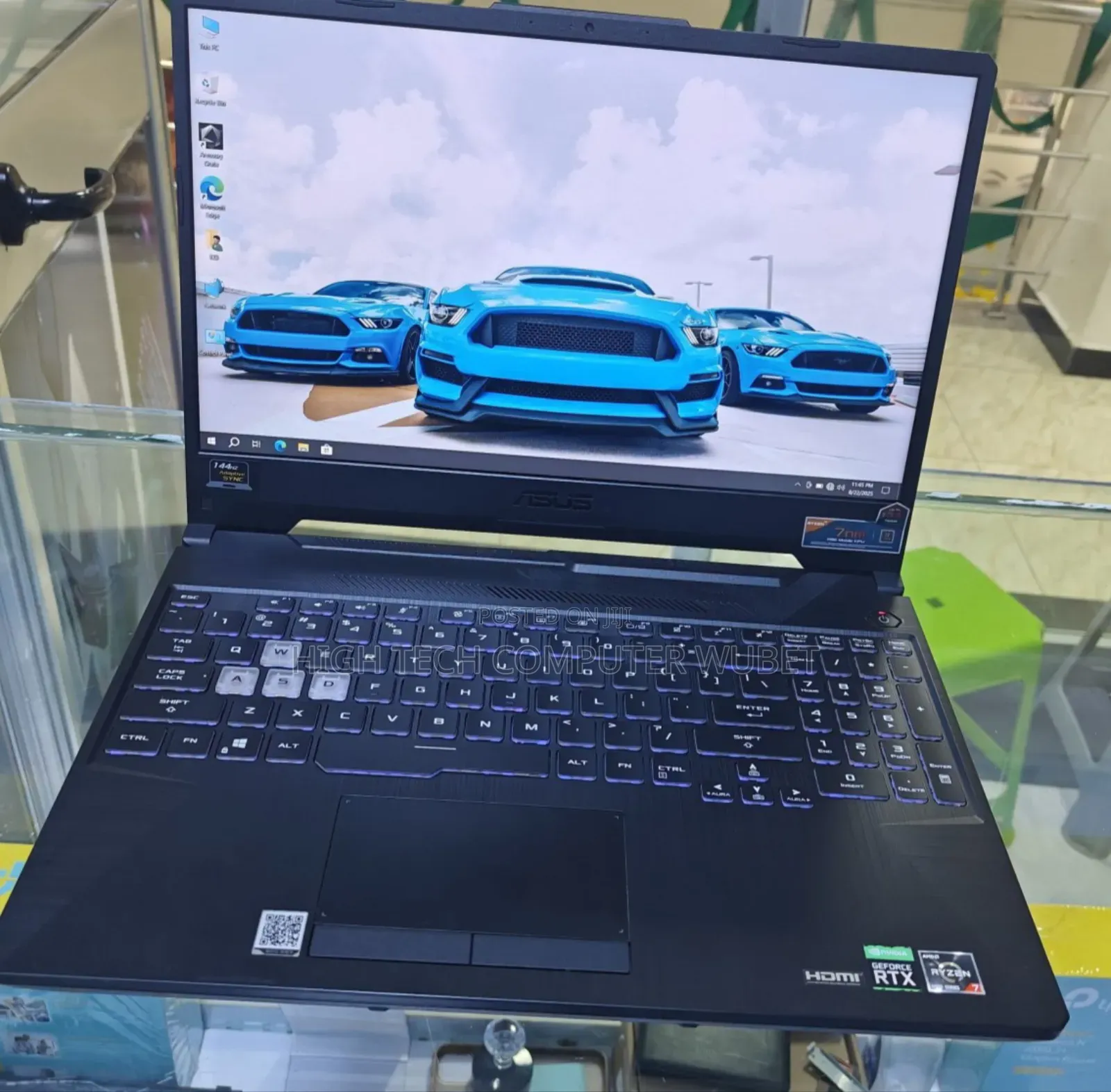 New Laptop Asus TUF Gaming A15 16GB AMD Ryzen 7 SSD 1T