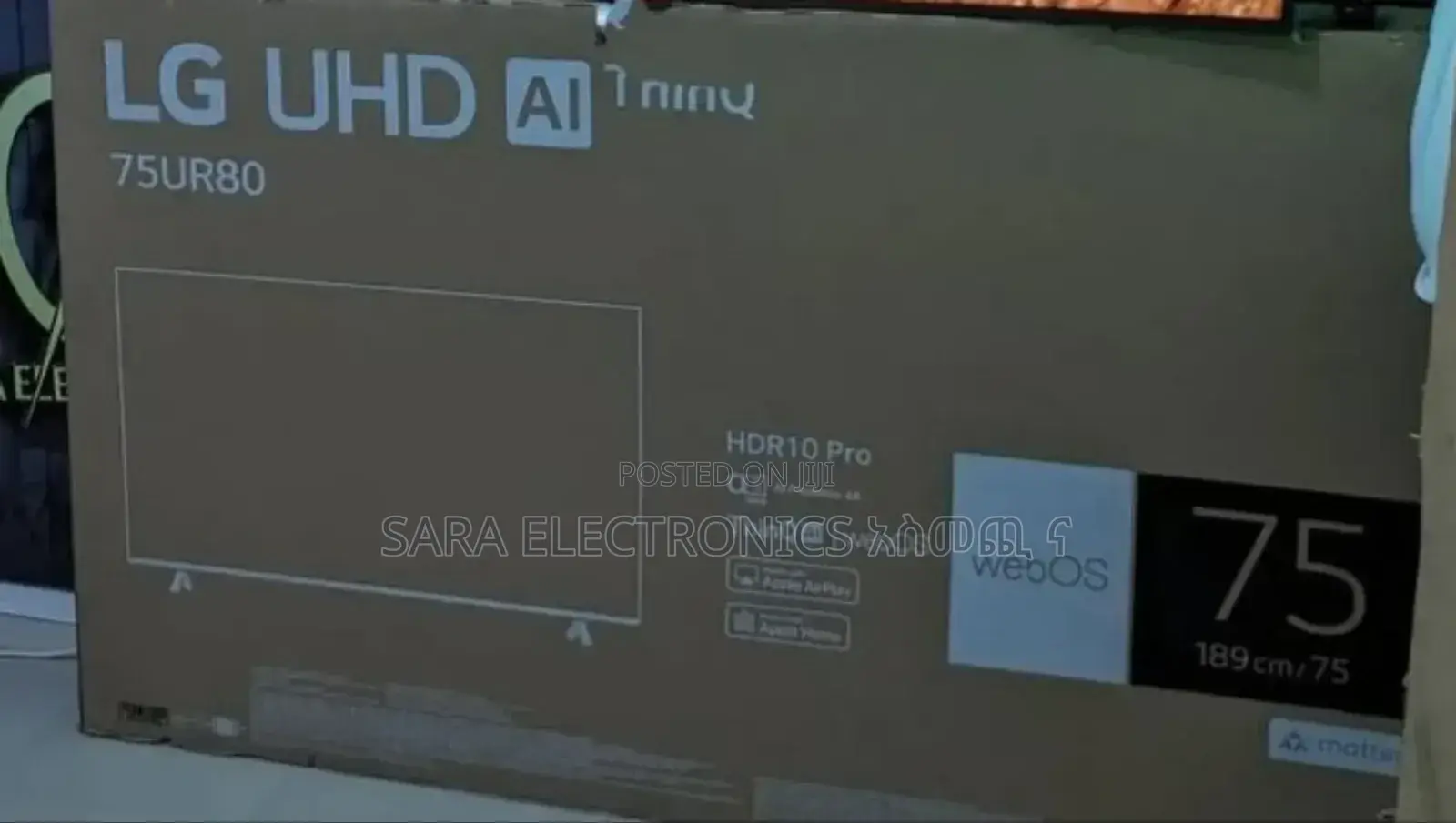 ◆Lg 75" New 2025 ◈Webos Hub Tv