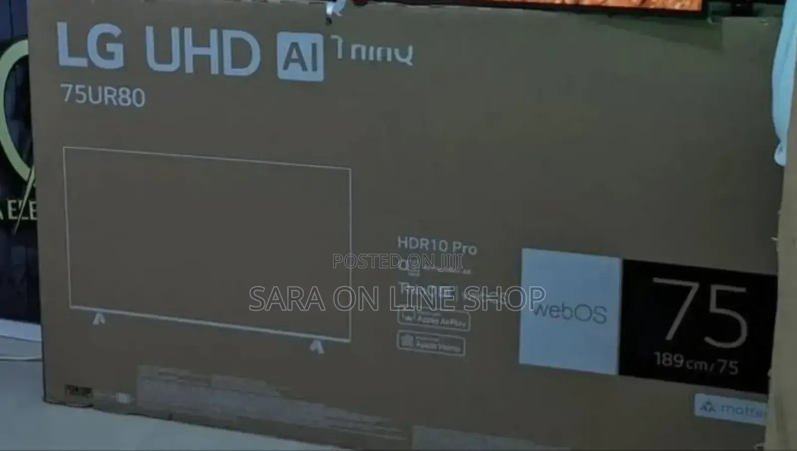 ◆Lg 75" New 2025 ◈Webos Hub Tv