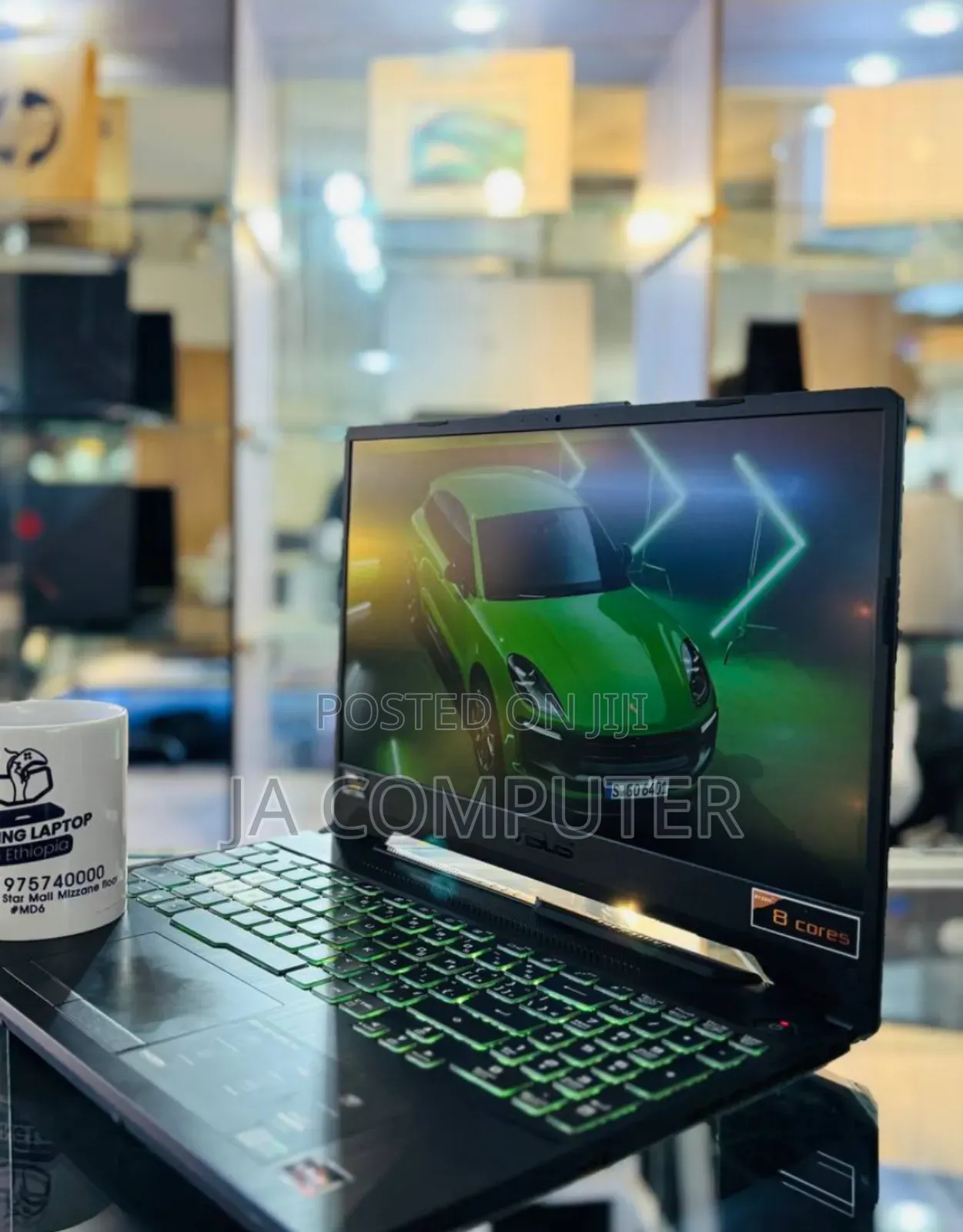 New Laptop Asus TUF Gaming A15 16GB AMD Ryzen 9 SSD 512GB