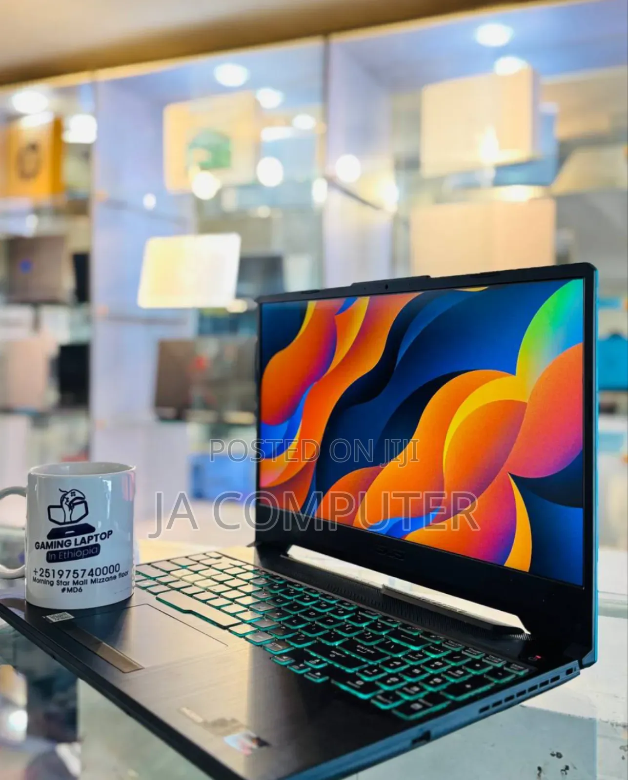 New Laptop Asus TUF Gaming A15 16GB AMD Ryzen 7 SSD 512GB