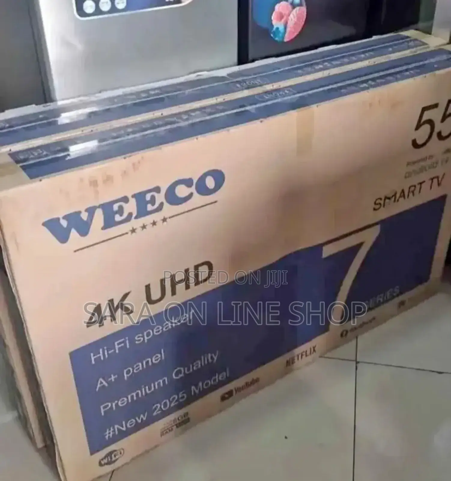 Weeco 55" 7 Series Uhd Android Smart Tv