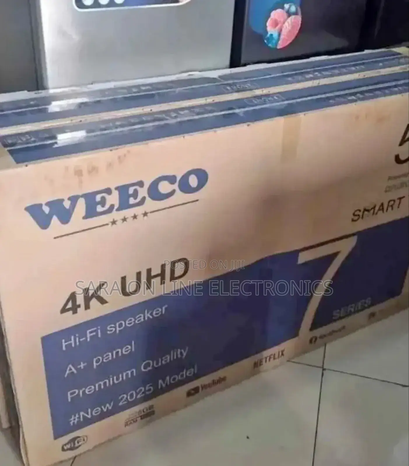 Weeco 55" 7 Series Uhd Android Smart Tv